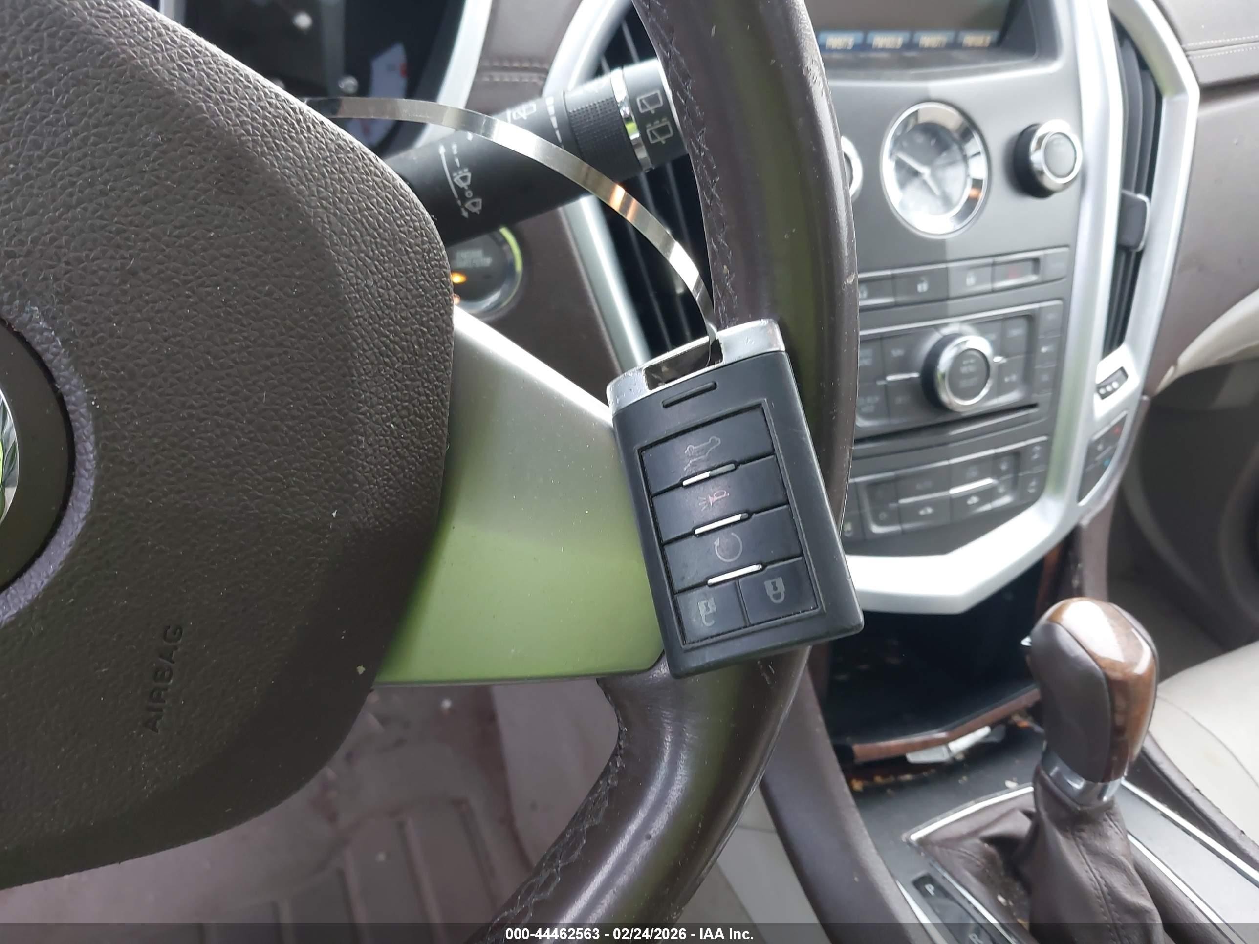 2010 Cadillac Srx Luxury Collection Белый vin: 3GYFNAEY2AS556184