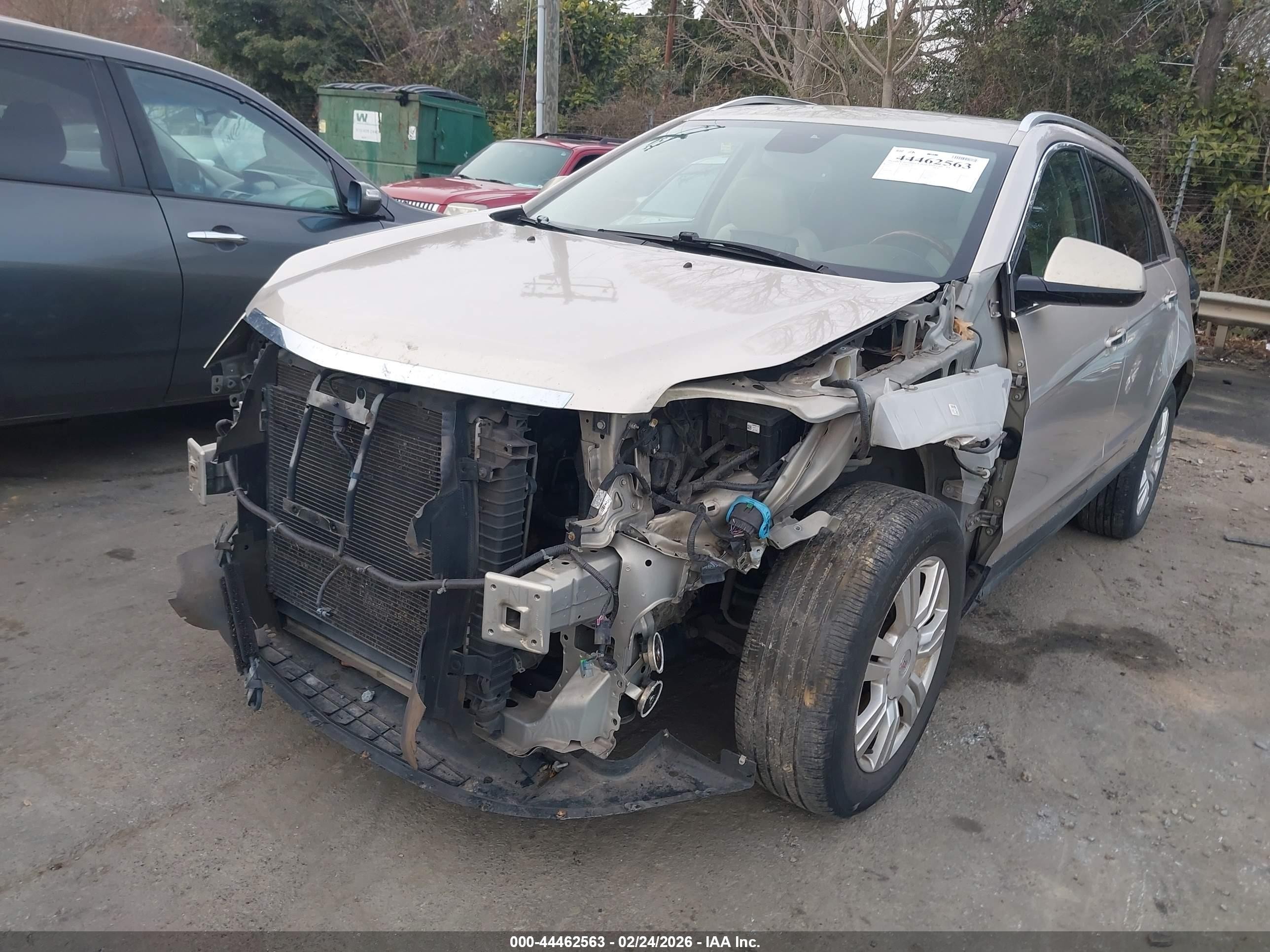 2010 Cadillac Srx Luxury Collection Белый vin: 3GYFNAEY2AS556184