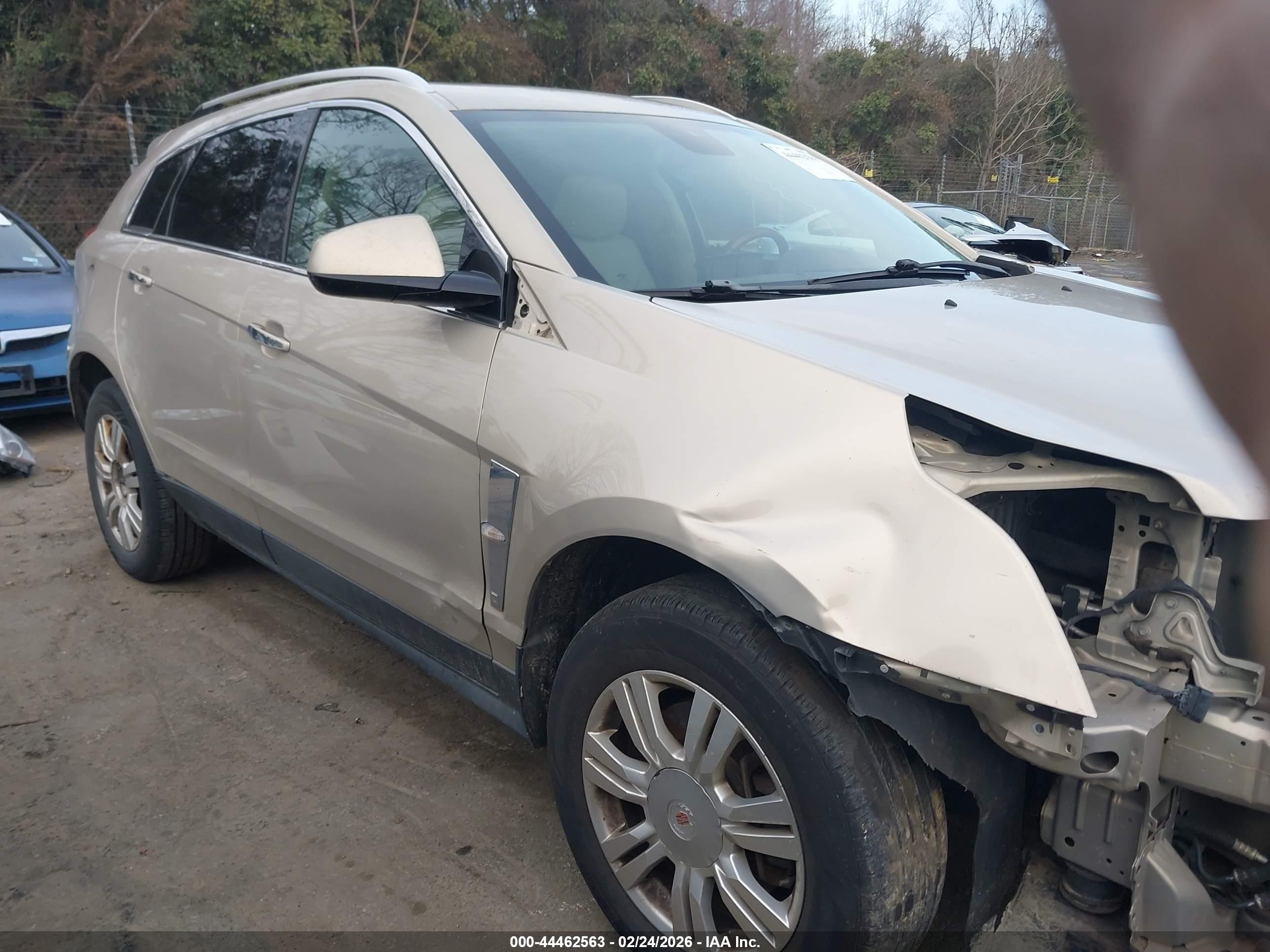 2010 Cadillac Srx Luxury Collection Белый vin: 3GYFNAEY2AS556184