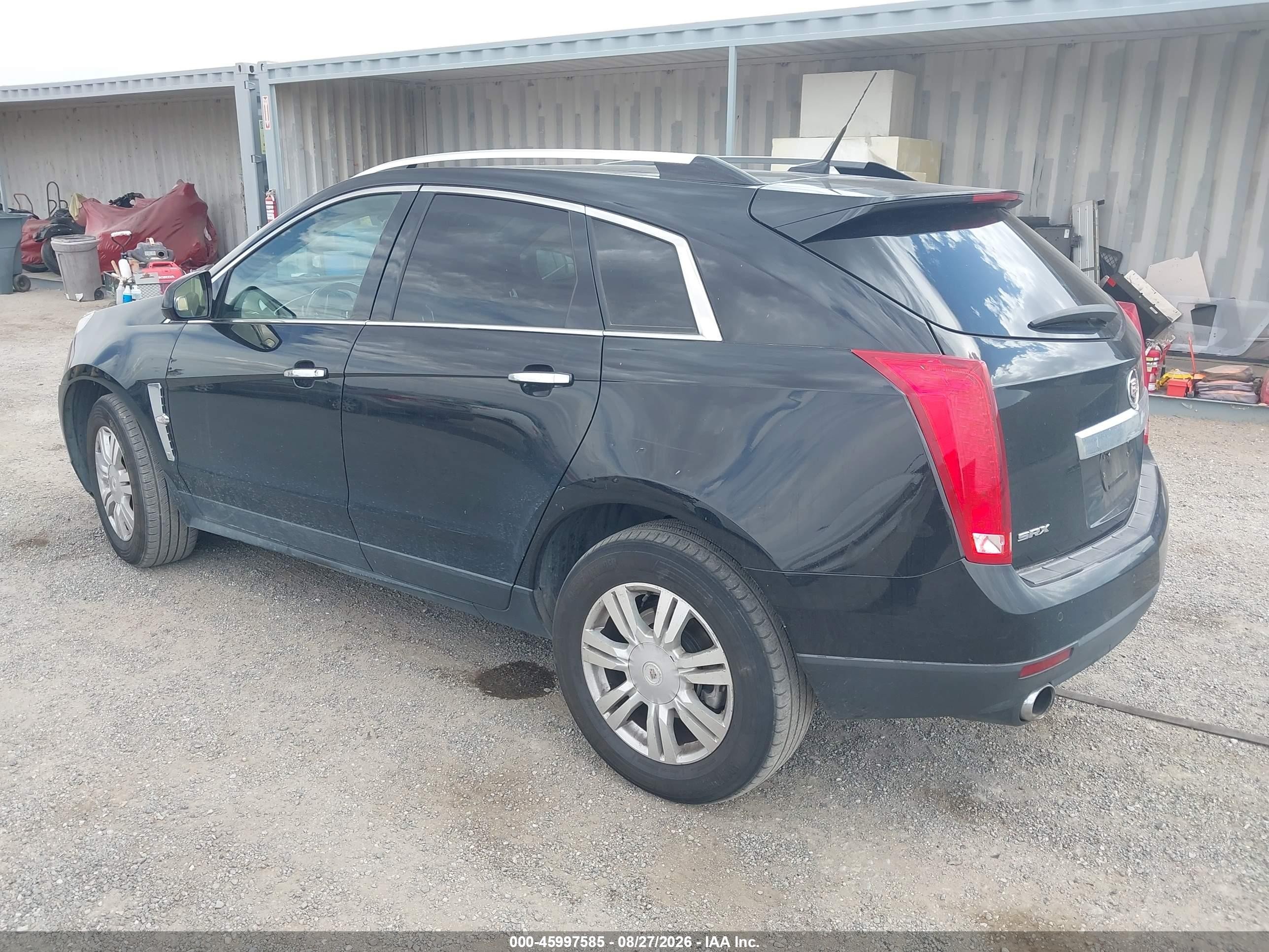 2010 Cadillac Srx Luxury Collection Black vin: 3GYFNAEY2AS571591