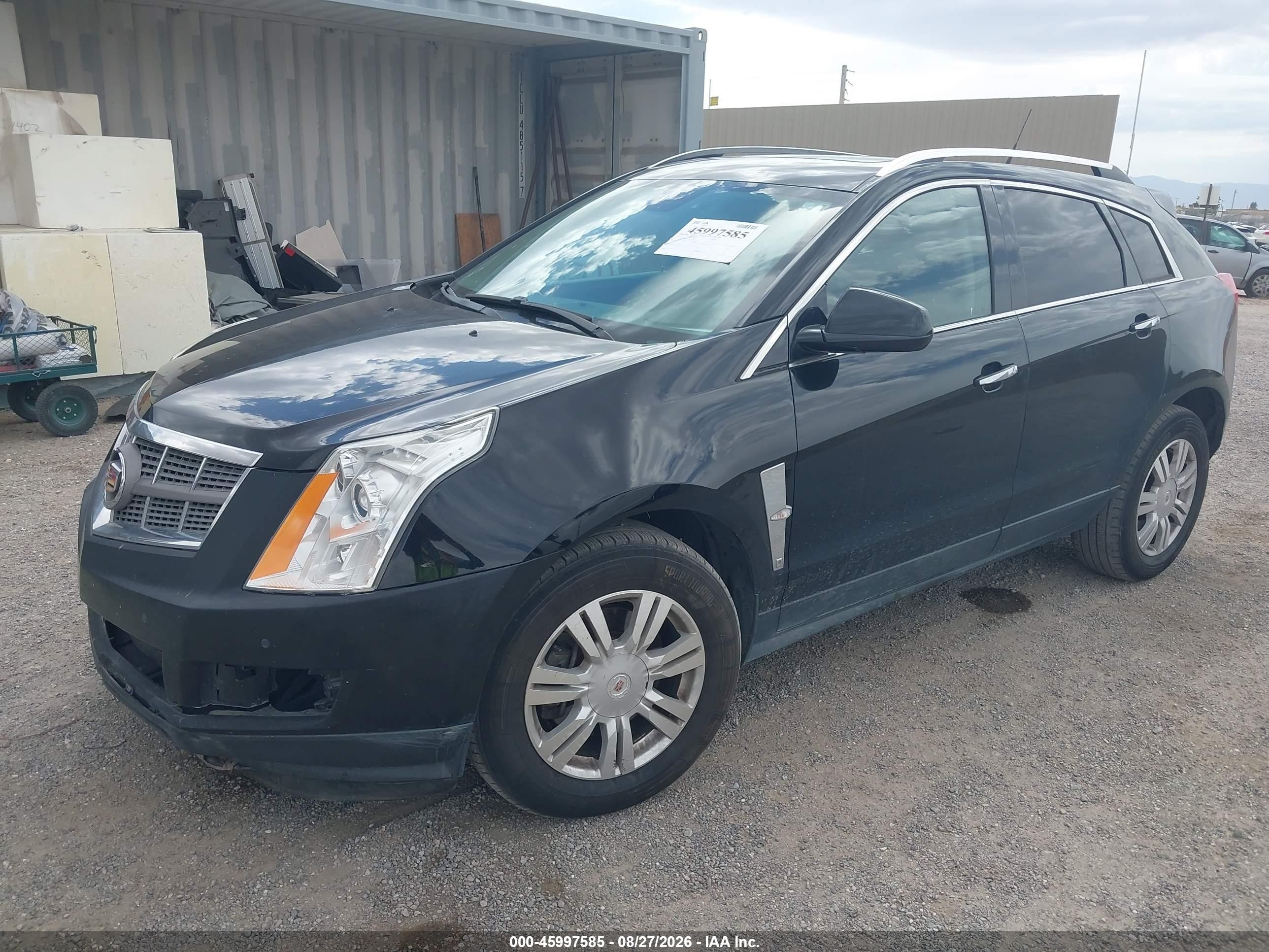 2010 Cadillac Srx Luxury Collection Black vin: 3GYFNAEY2AS571591