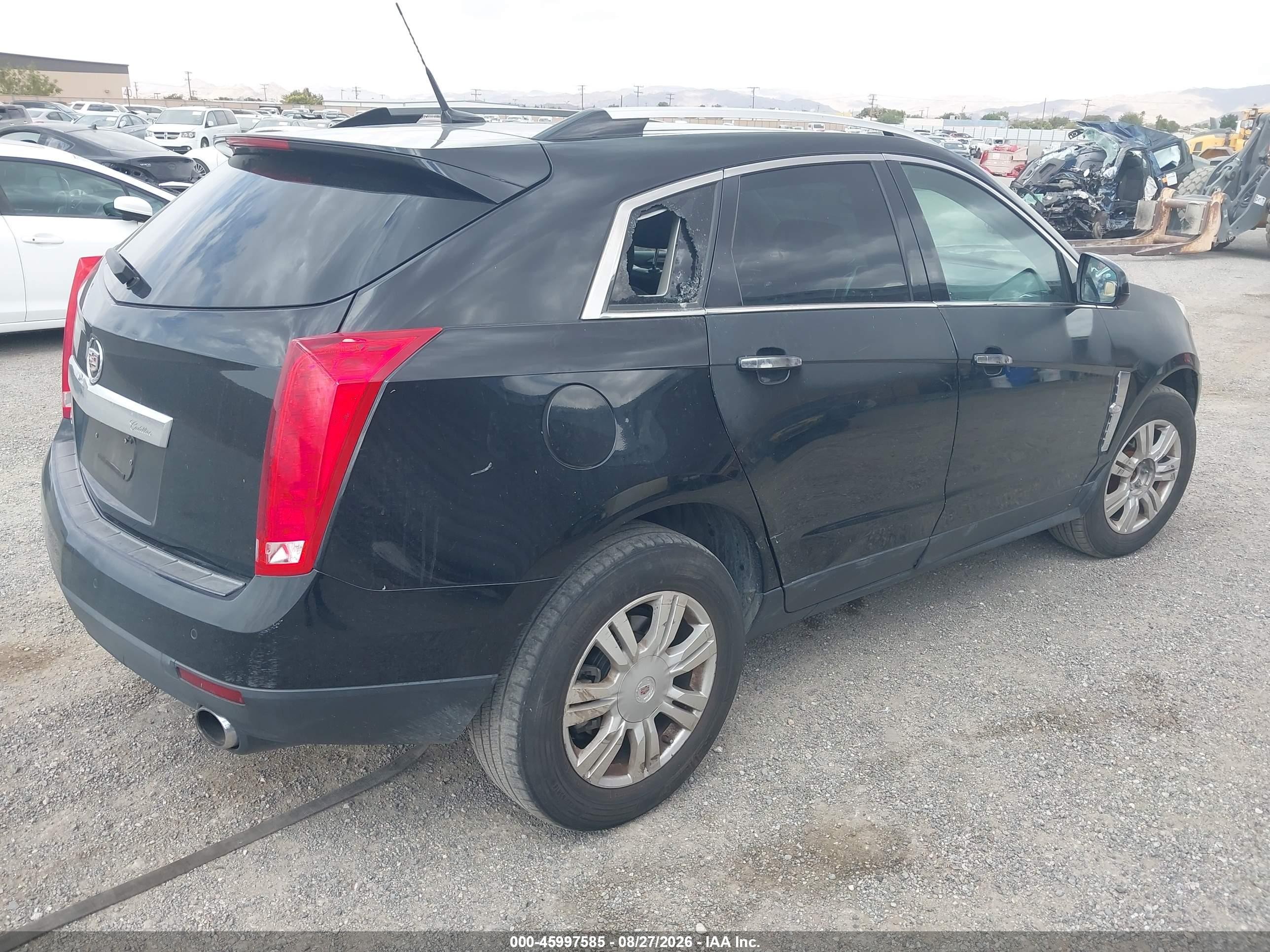 2010 Cadillac Srx Luxury Collection Black vin: 3GYFNAEY2AS571591