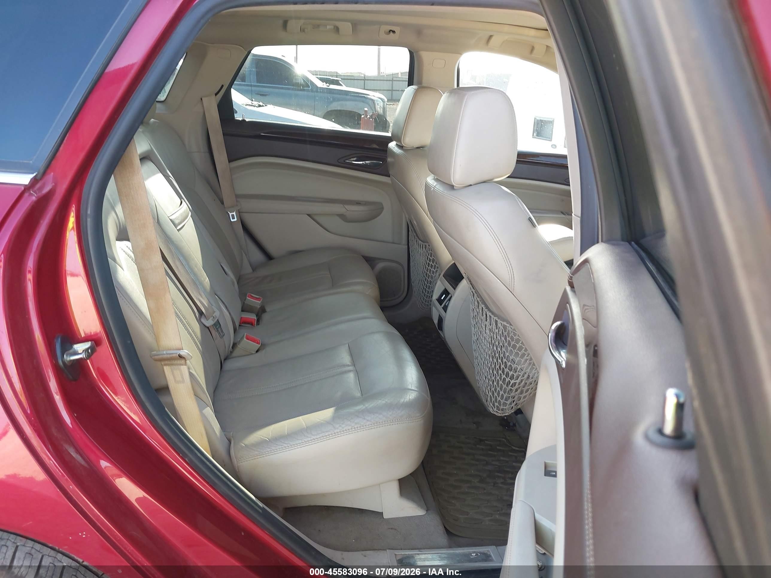 2010 Cadillac Srx Luxury Collection Бордовый vin: 3GYFNAEY2AS604508