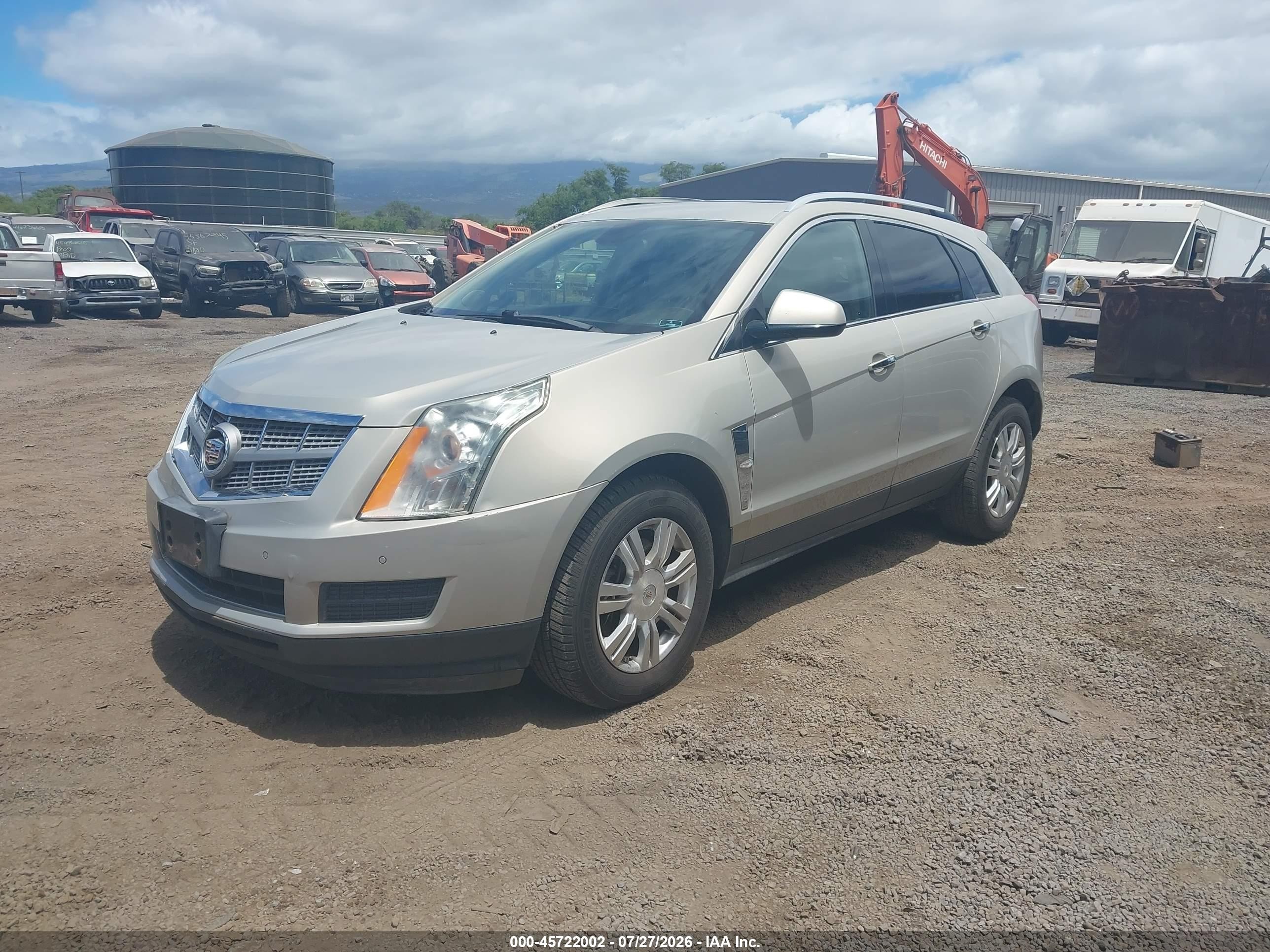 2010 Cadillac Srx Luxury Collection Silver vin: 3GYFNAEY2AS606873