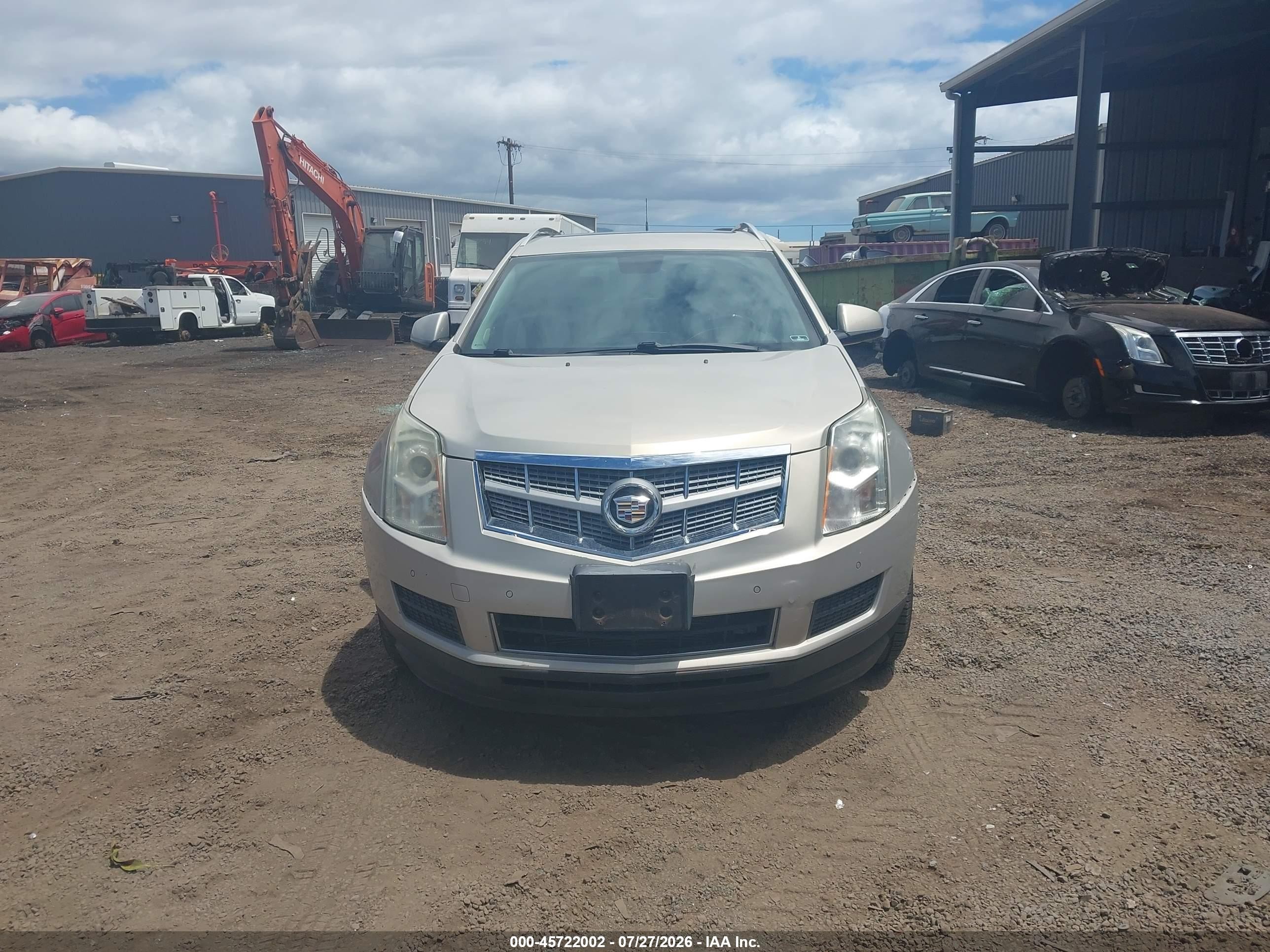 2010 Cadillac Srx Luxury Collection Silver vin: 3GYFNAEY2AS606873