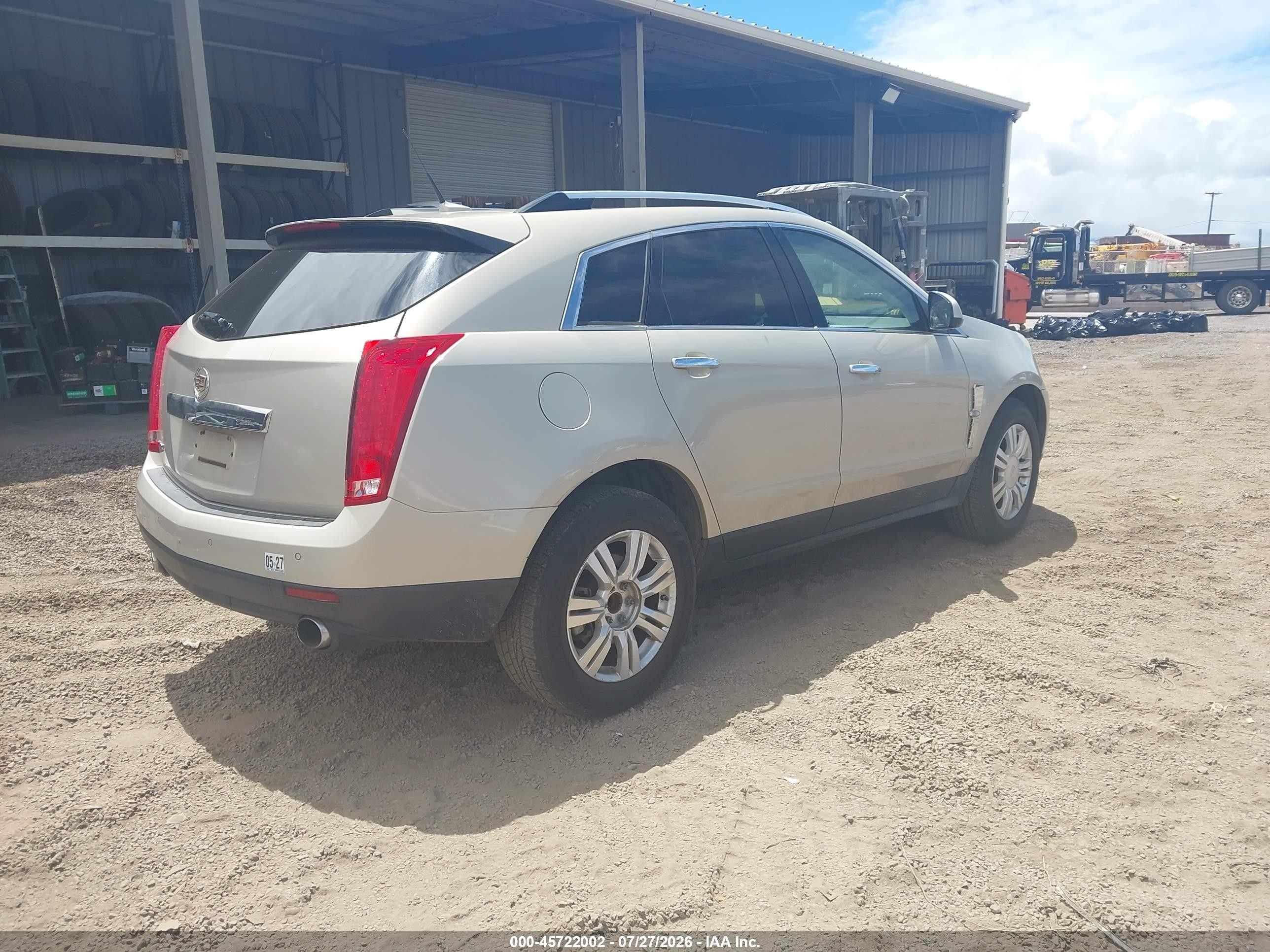 2010 Cadillac Srx Luxury Collection Silver vin: 3GYFNAEY2AS606873
