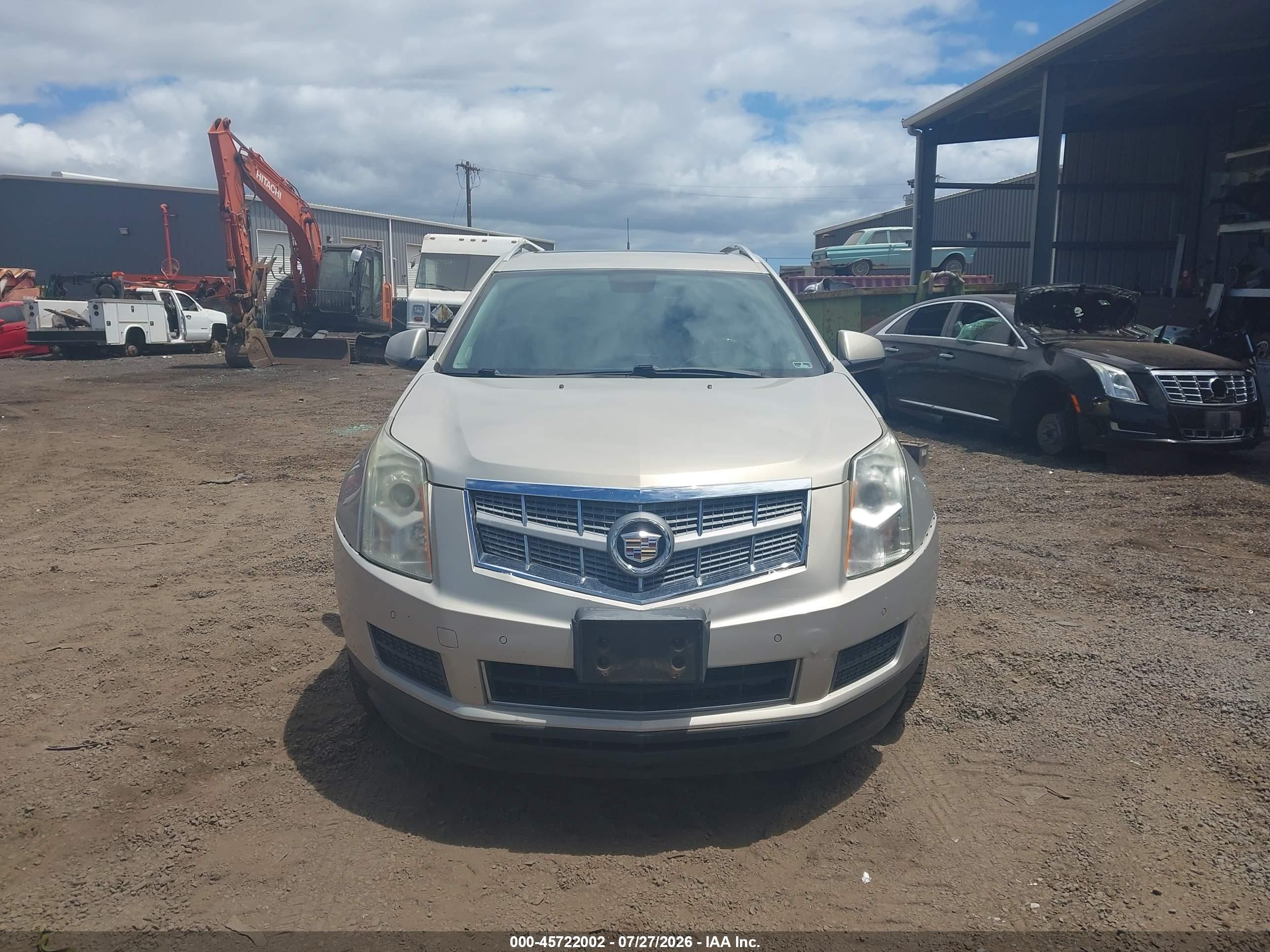 2010 Cadillac Srx Luxury Collection Silver vin: 3GYFNAEY2AS606873