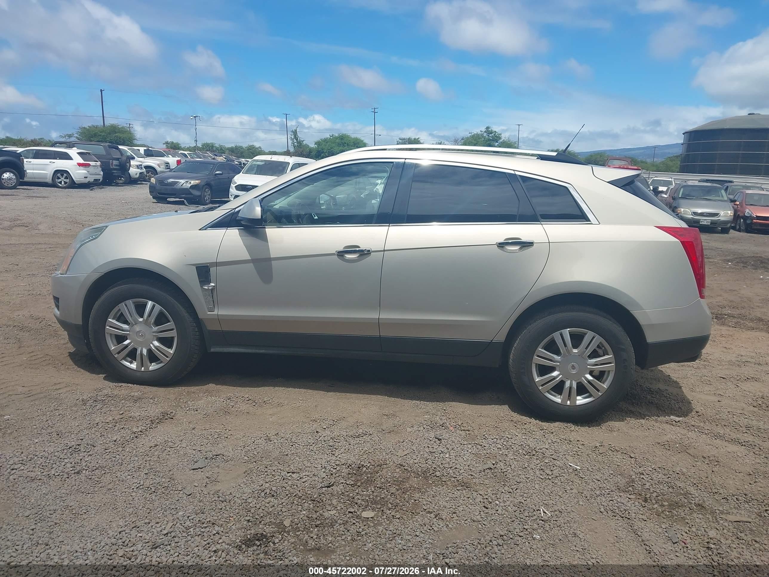 2010 Cadillac Srx Luxury Collection Silver vin: 3GYFNAEY2AS606873