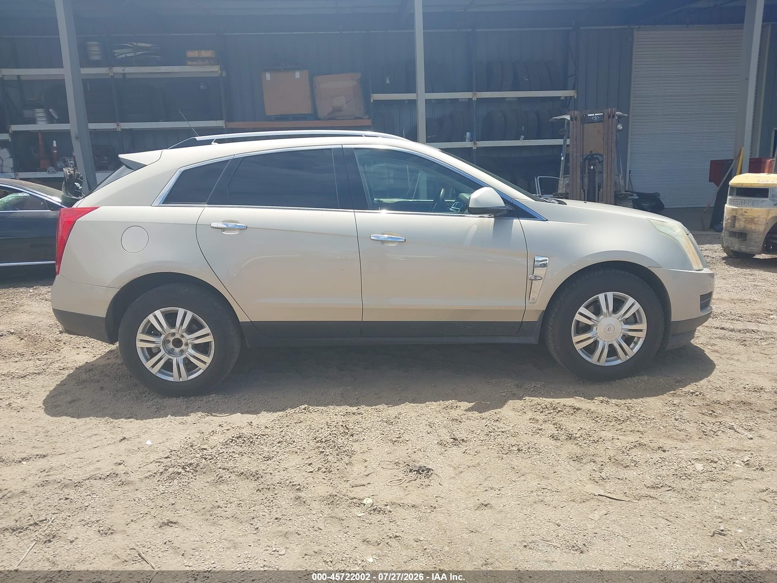 2010 Cadillac Srx Luxury Collection Silver vin: 3GYFNAEY2AS606873