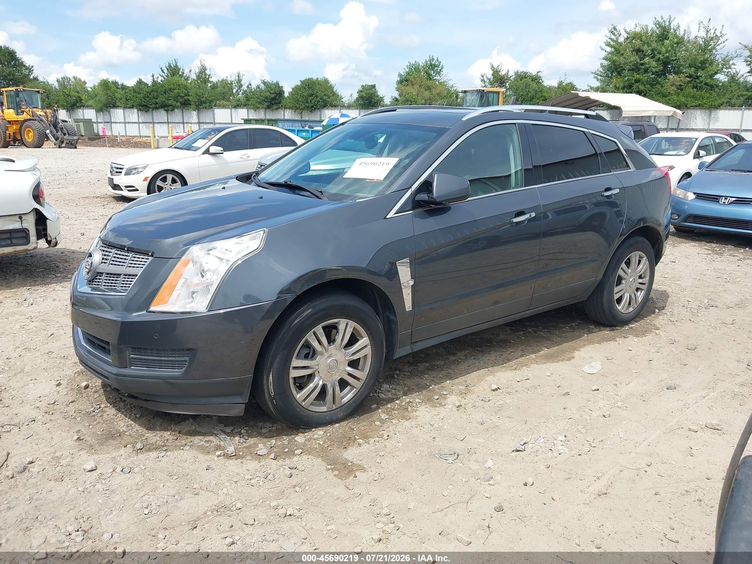 2011 Cadillac Srx Luxury Collection Gray vin: 3GYFNAEY2BS539659