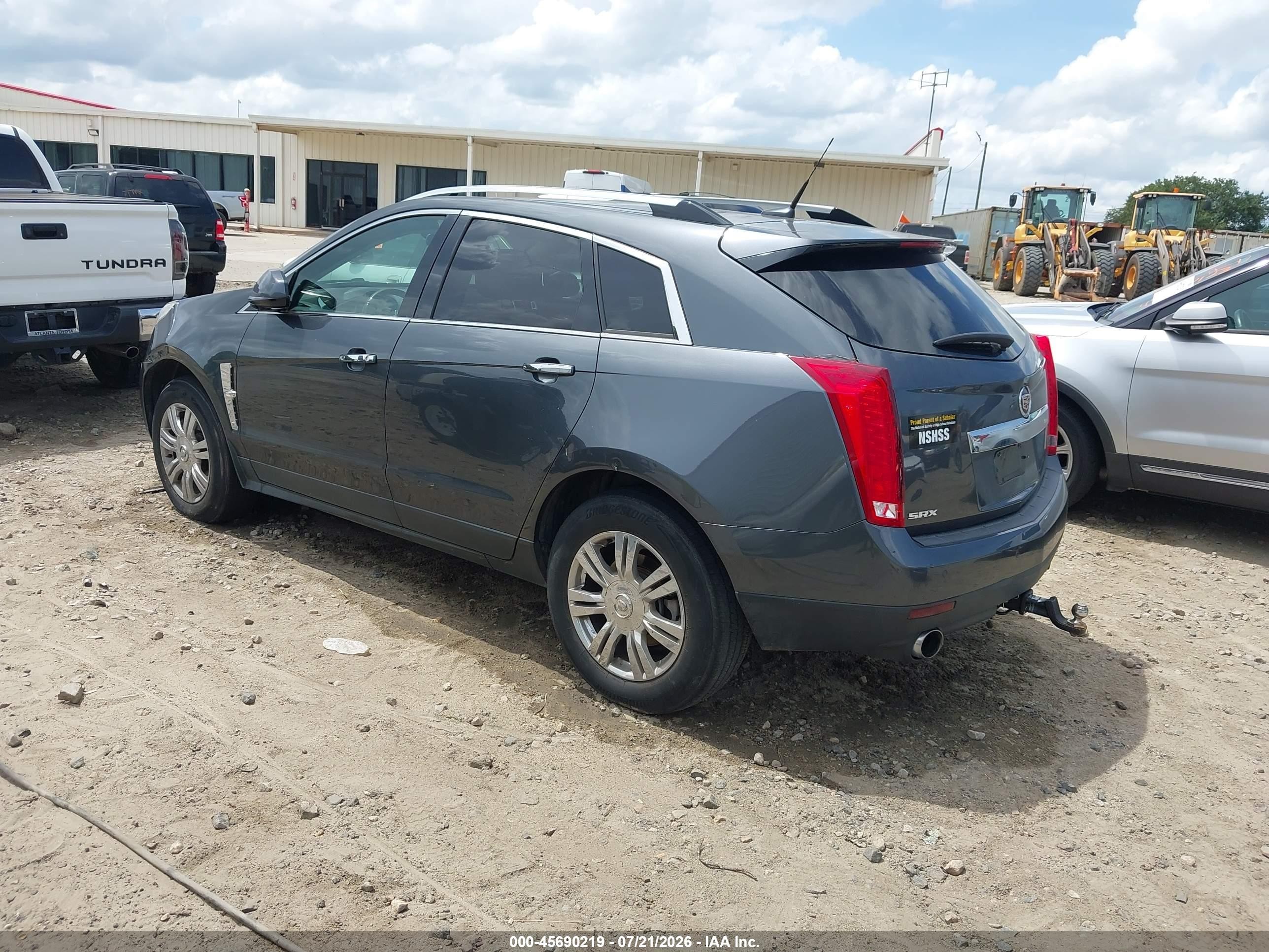 2011 Cadillac Srx Luxury Collection Gray vin: 3GYFNAEY2BS539659