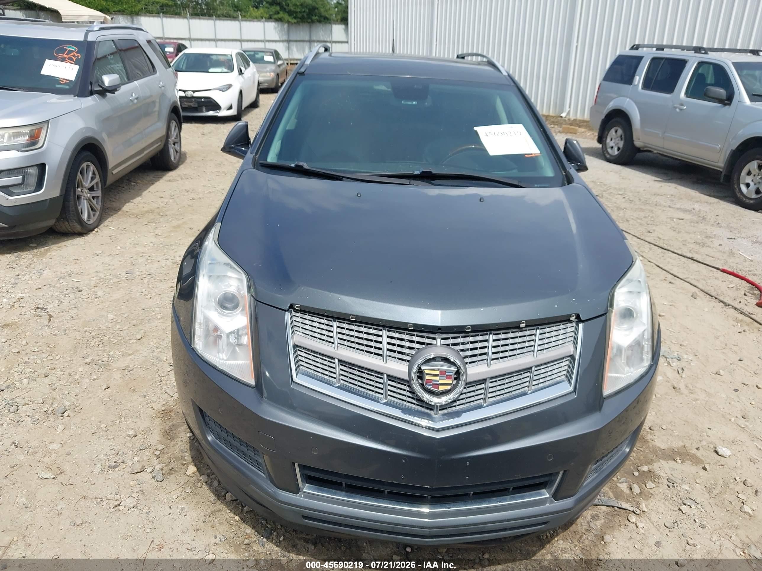 2011 Cadillac Srx Luxury Collection Gray vin: 3GYFNAEY2BS539659