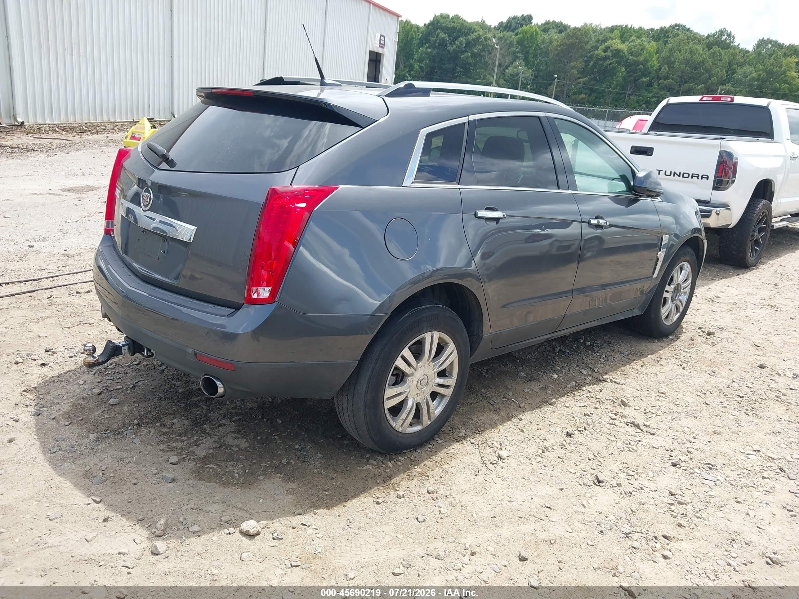 2011 Cadillac Srx Luxury Collection Gray vin: 3GYFNAEY2BS539659