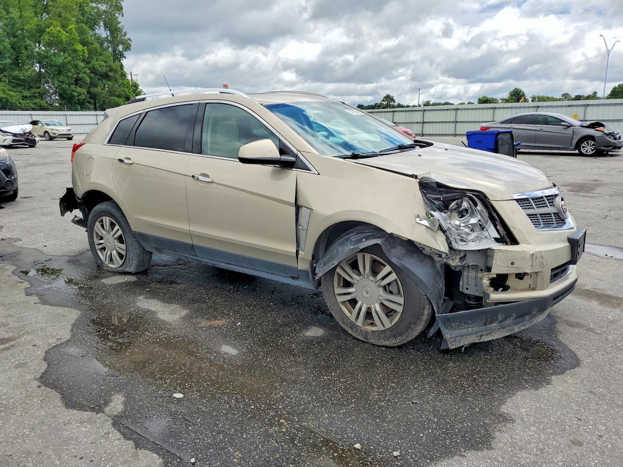 2011 Cadillac Srx Luxury Collection Gold vin: 3GYFNAEY2BS552931