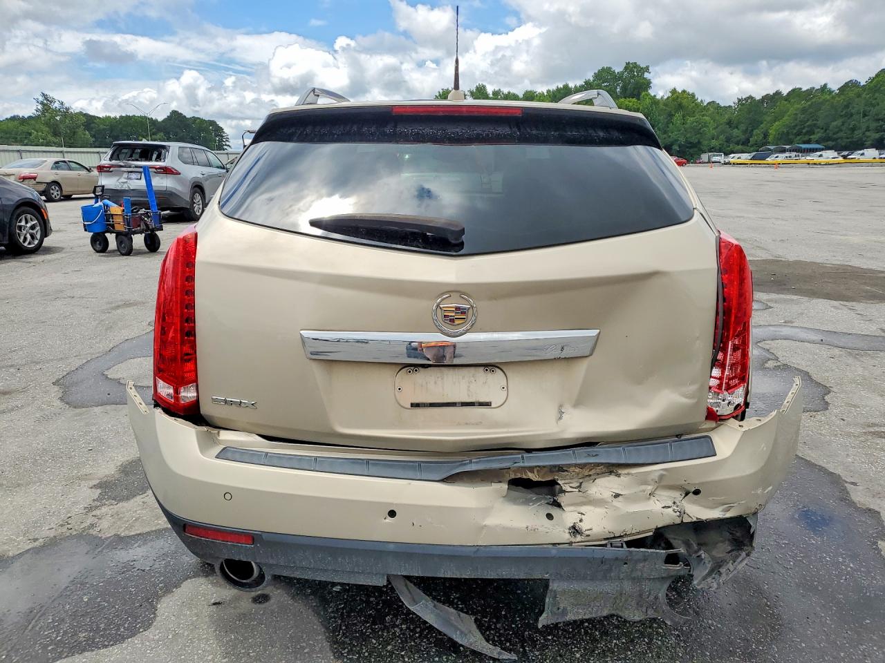 2011 Cadillac Srx Luxury Collection Gold vin: 3GYFNAEY2BS552931