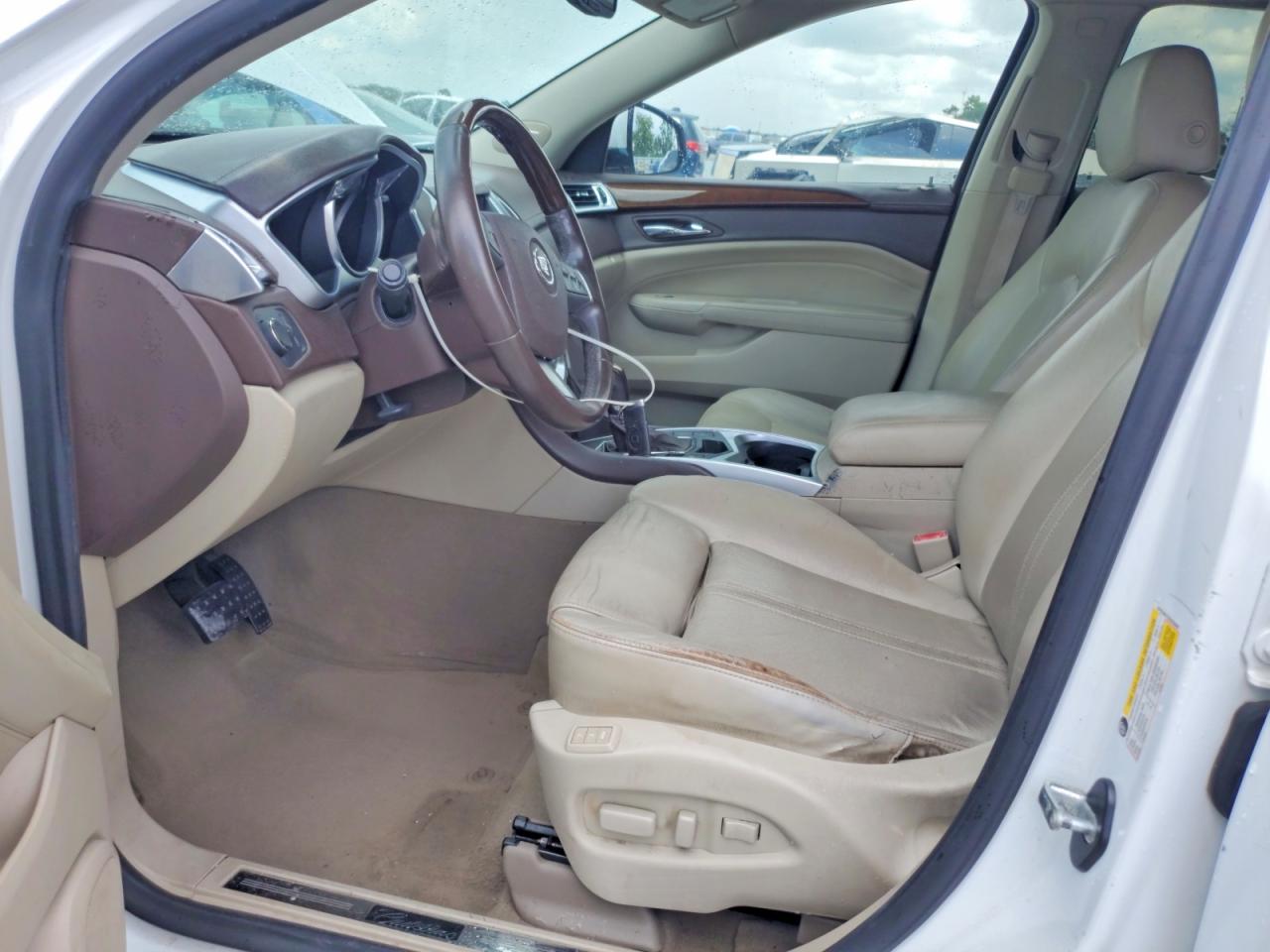 2011 Cadillac Srx Luxury Collection White vin: 3GYFNAEY2BS632682