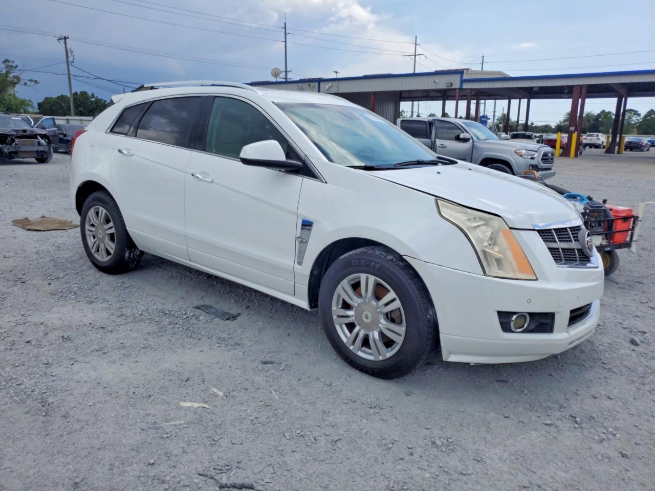 2011 Cadillac Srx Luxury Collection White vin: 3GYFNAEY2BS632682