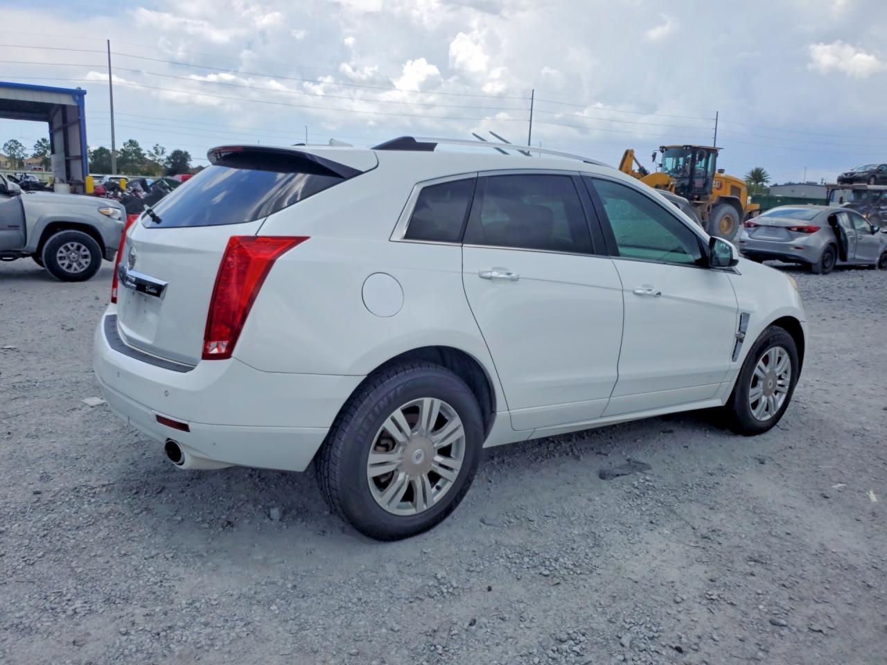 2011 Cadillac Srx Luxury Collection White vin: 3GYFNAEY2BS632682