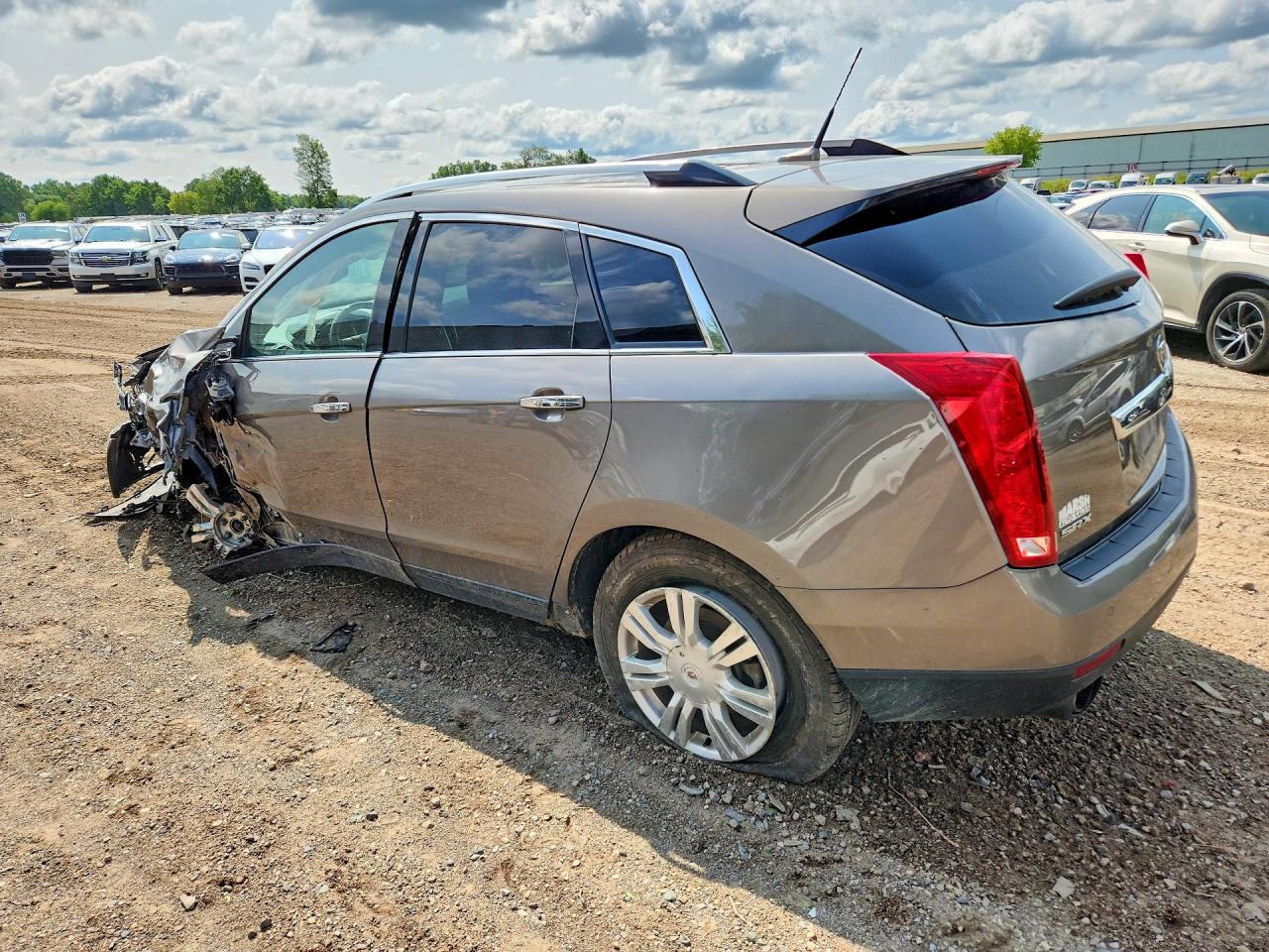 2011 Cadillac Srx Luxury Collection Brown vin: 3GYFNAEY2BS669635