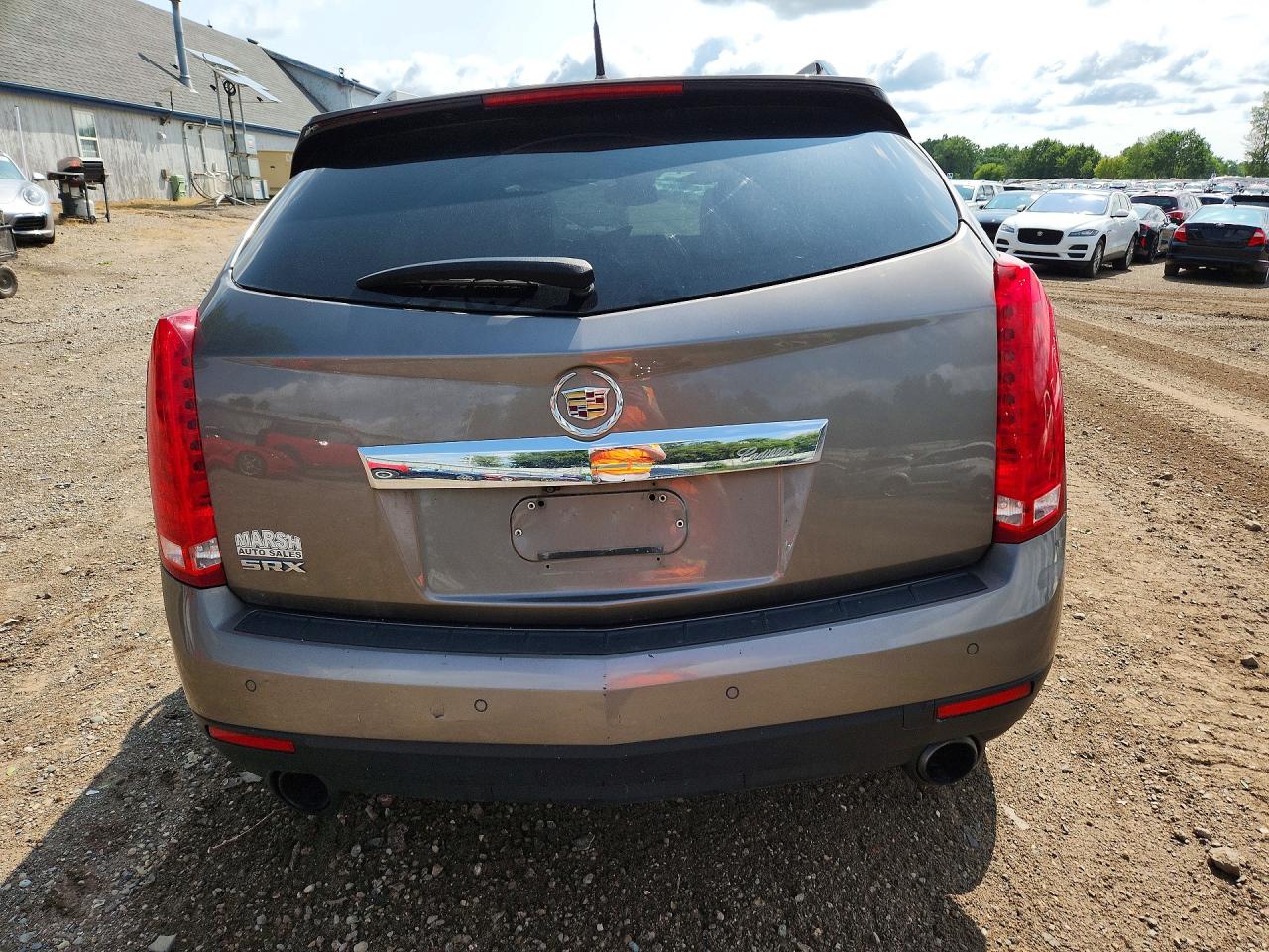 2011 Cadillac Srx Luxury Collection Brown vin: 3GYFNAEY2BS669635