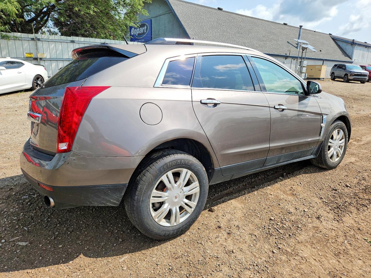 2011 Cadillac Srx Luxury Collection Brown vin: 3GYFNAEY2BS669635