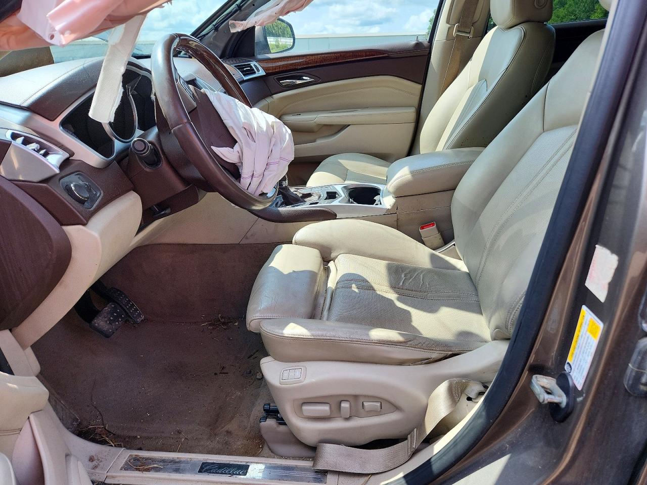 2011 Cadillac Srx Luxury Collection Brown vin: 3GYFNAEY2BS669635