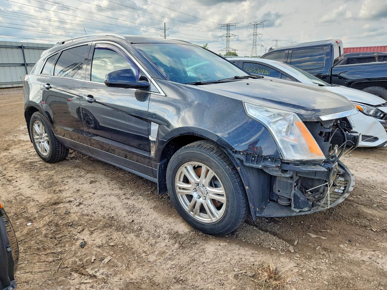 2011 Cadillac Srx Luxury Collection Black vin: 3GYFNAEY2BS678934