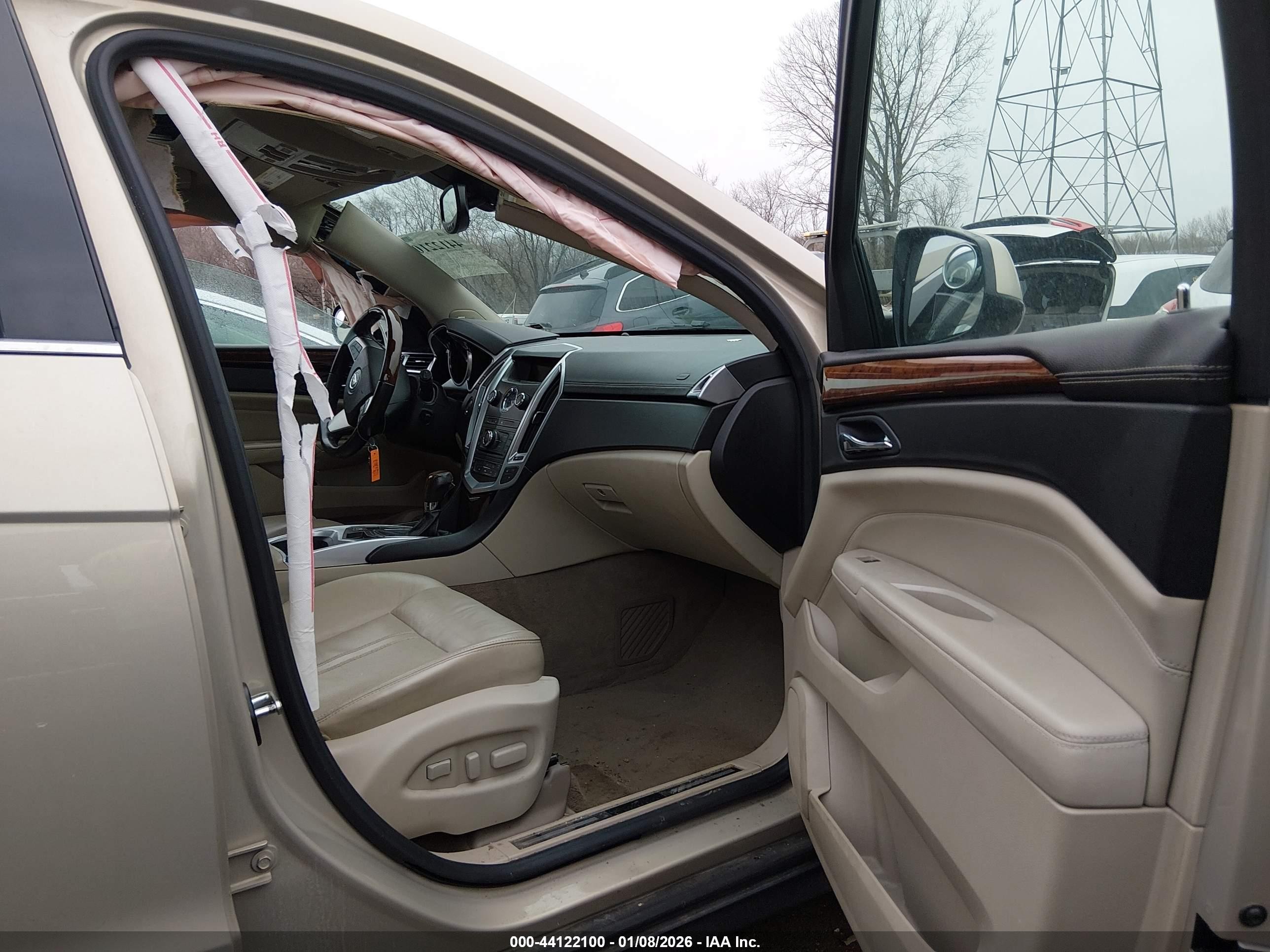 2010 Cadillac Srx Luxury Collection Золотой vin: 3GYFNAEY3AS510735