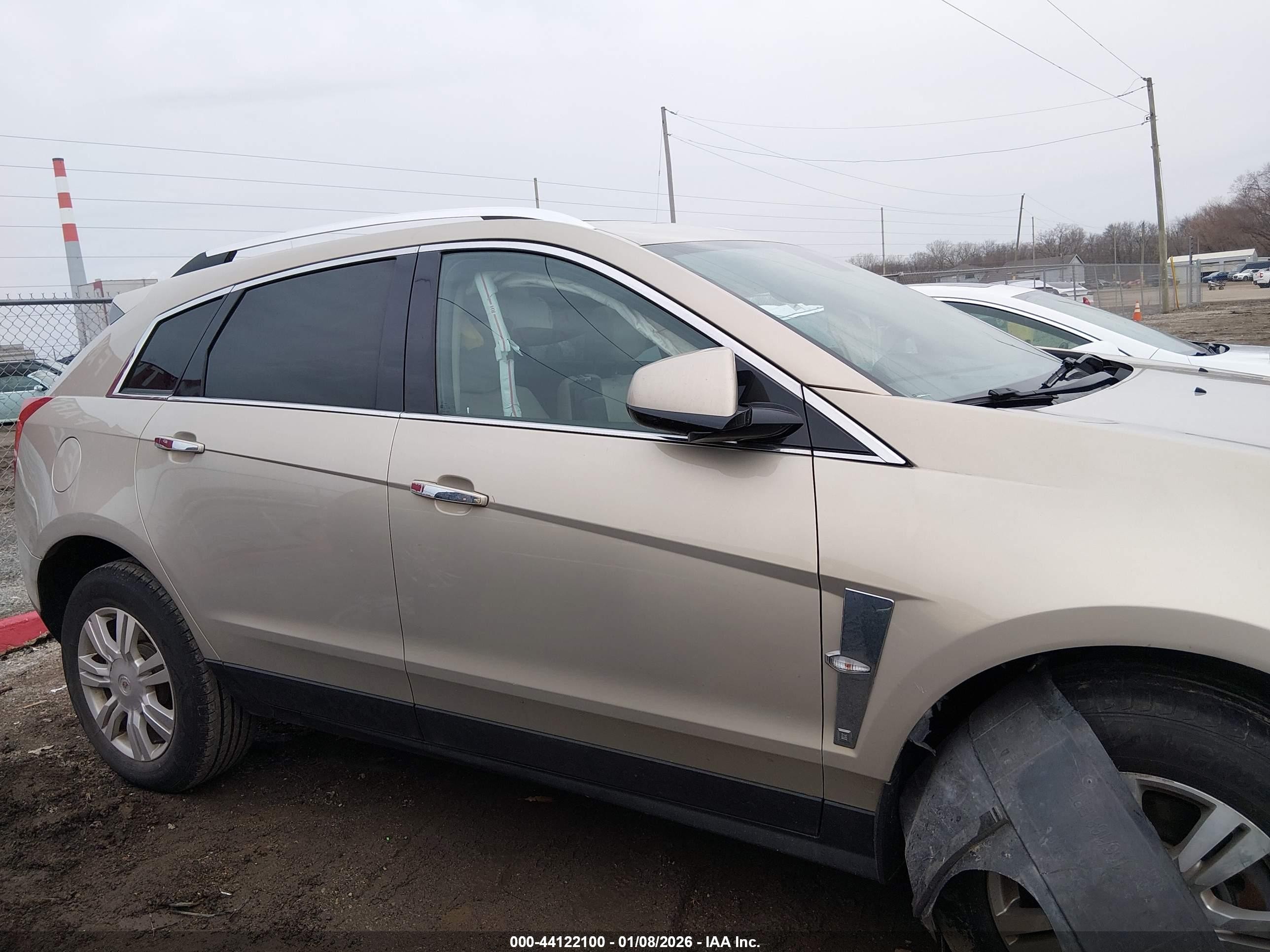 2010 Cadillac Srx Luxury Collection Золотой vin: 3GYFNAEY3AS510735