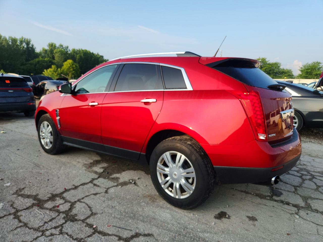 2010 Cadillac Srx Luxury Collection Red vin: 3GYFNAEY3AS649215