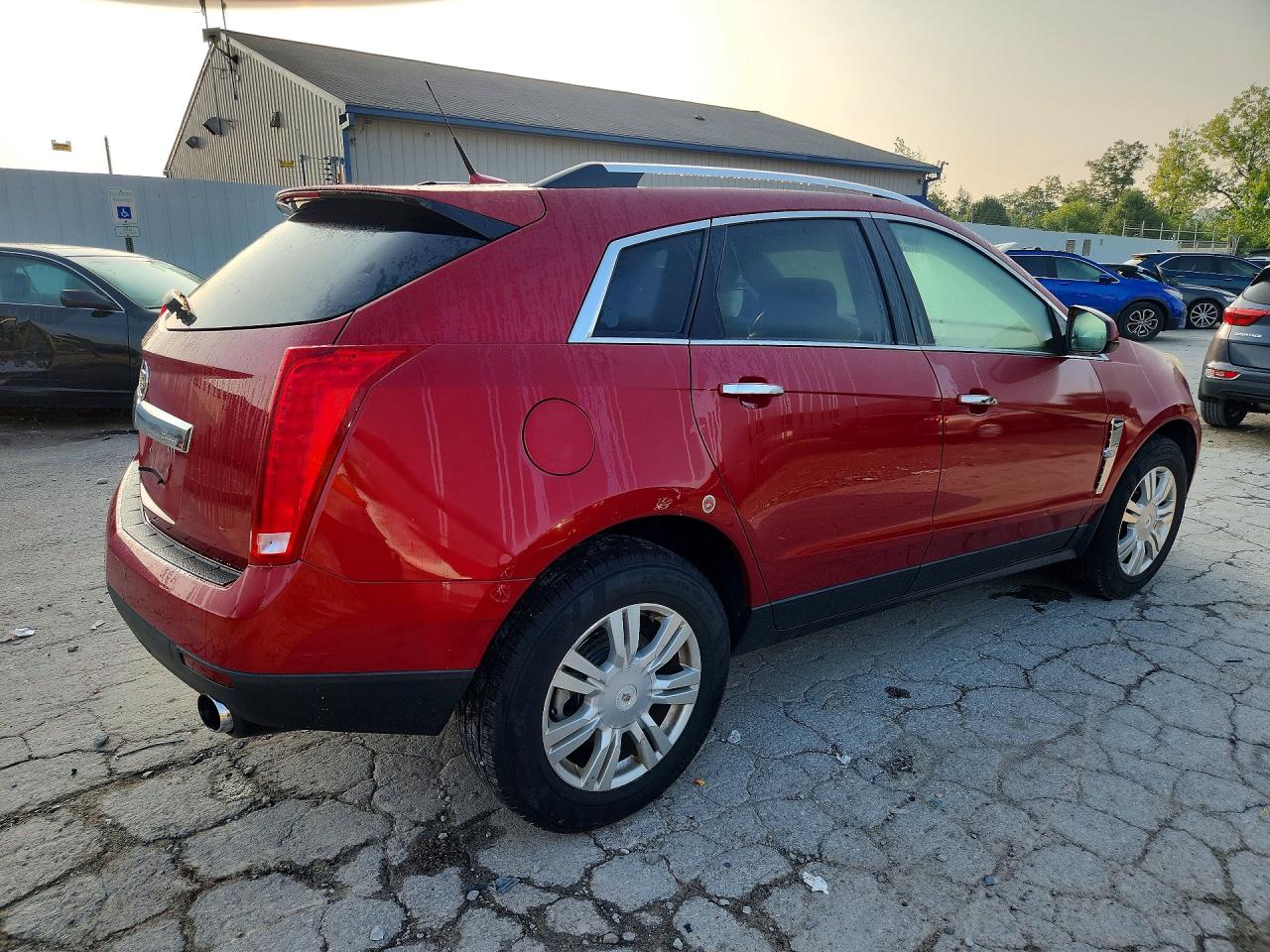2010 Cadillac Srx Luxury Collection Red vin: 3GYFNAEY3AS649215