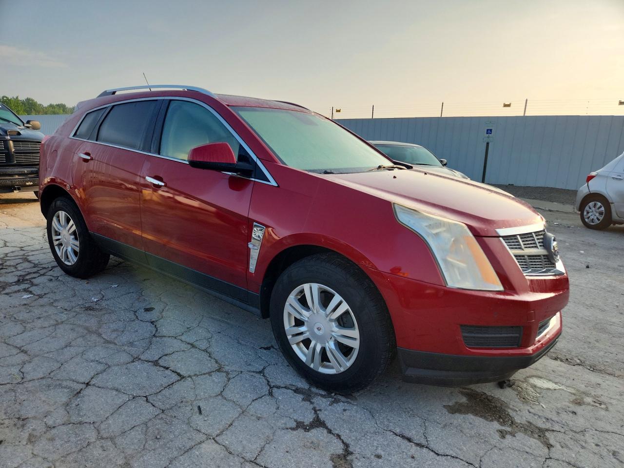 2010 Cadillac Srx Luxury Collection Red vin: 3GYFNAEY3AS649215