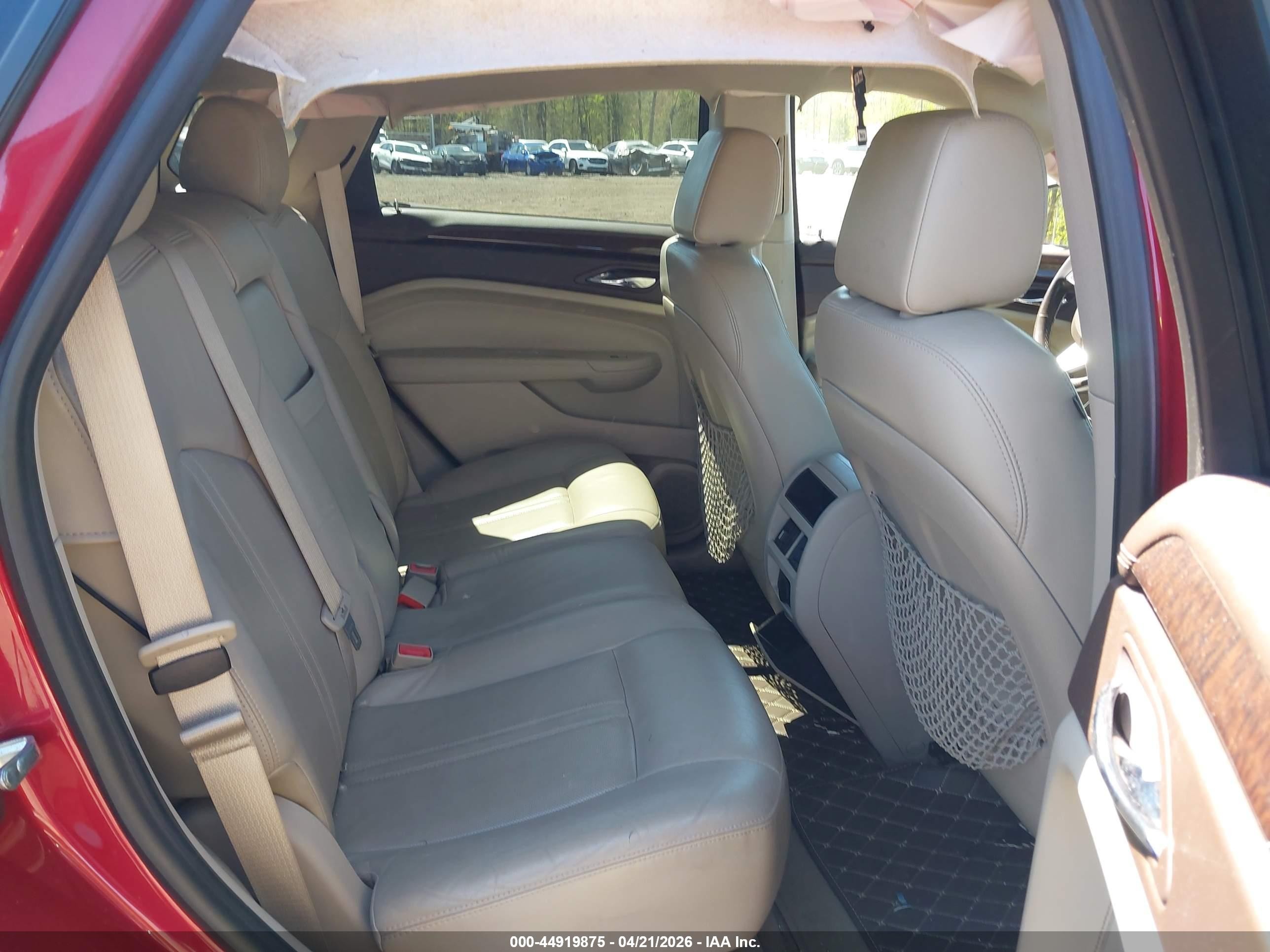 2011 Cadillac Srx Luxury Collection Red vin: 3GYFNAEY3BS524636