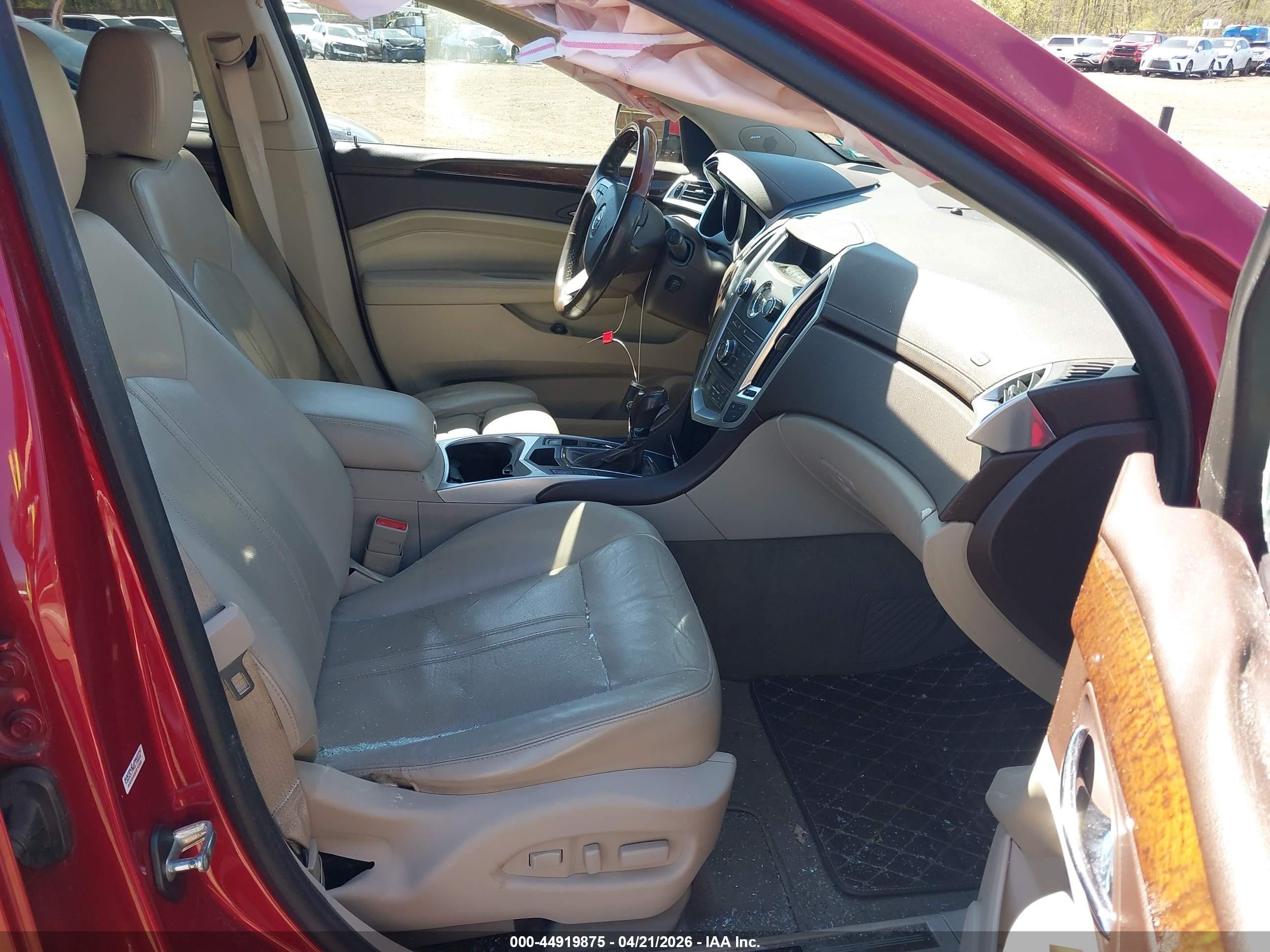 2011 Cadillac Srx Luxury Collection Red vin: 3GYFNAEY3BS524636