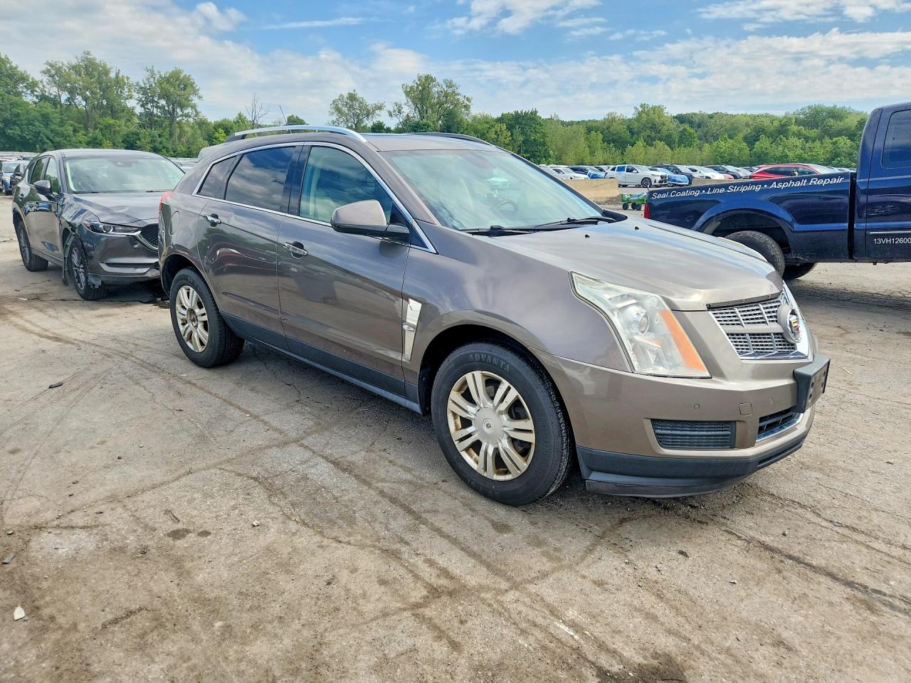 2011 Cadillac Srx Luxury Collection Silver vin: 3GYFNAEY3BS615308