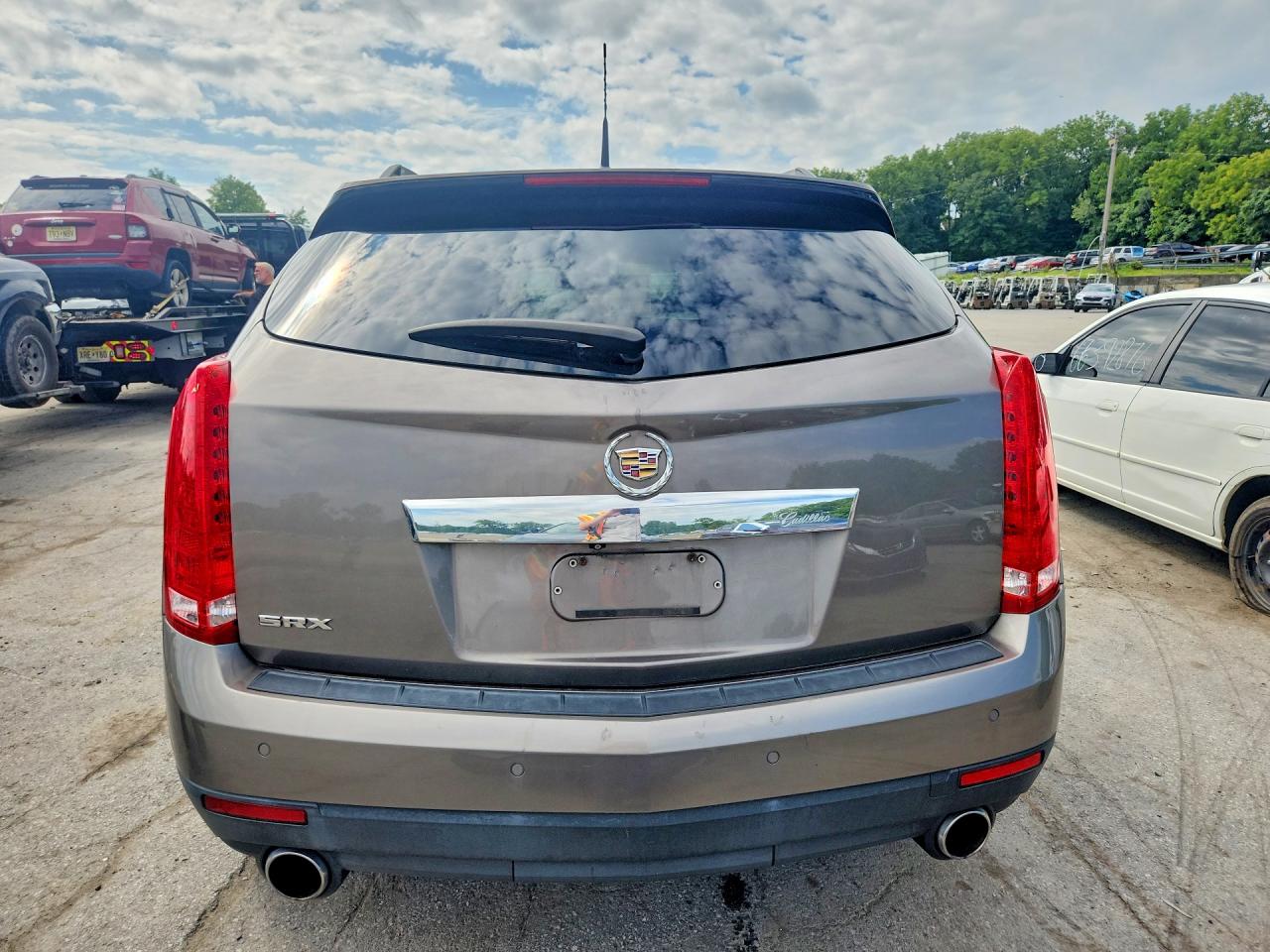 2011 Cadillac Srx Luxury Collection Silver vin: 3GYFNAEY3BS615308