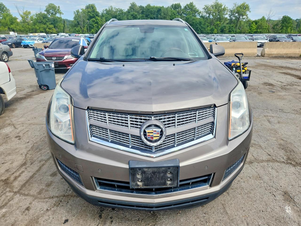 2011 Cadillac Srx Luxury Collection Silver vin: 3GYFNAEY3BS615308