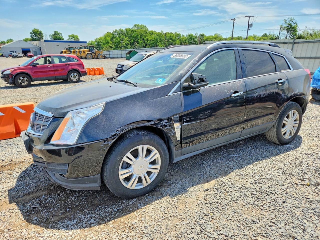 2011 Cadillac Srx Luxury Collection Black vin: 3GYFNAEY3BS637275