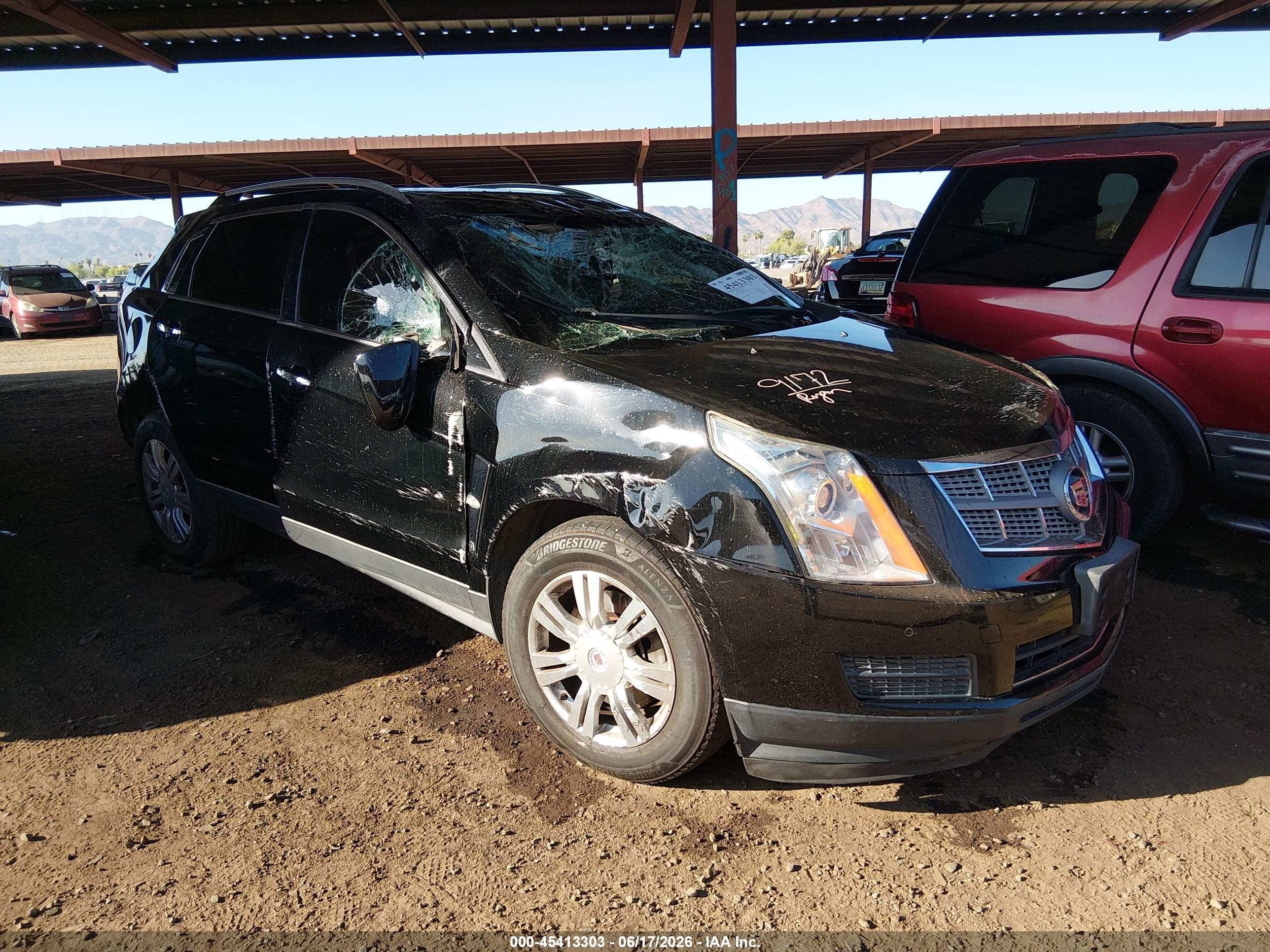 2011 Cadillac Srx Luxury Collection Black vin: 3GYFNAEY3BS659521