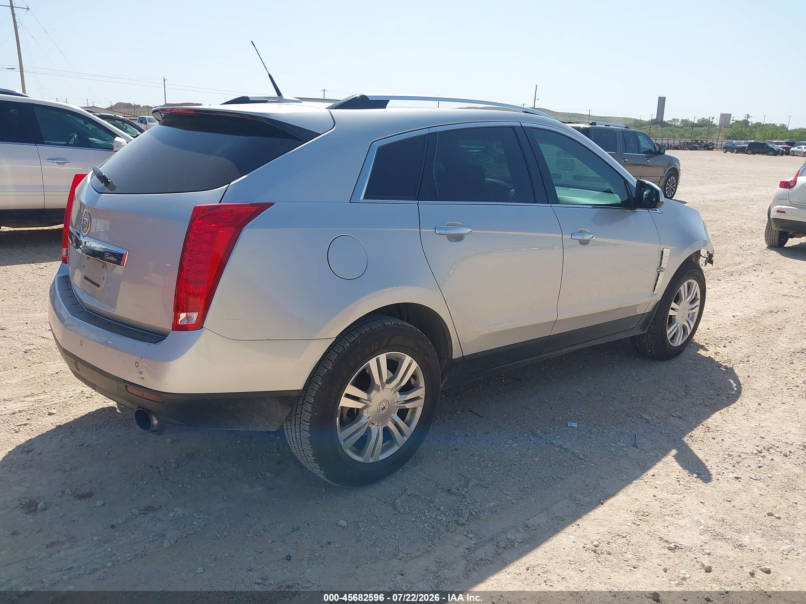 2011 Cadillac Srx Luxury Collection Silver vin: 3GYFNAEY3BS676643