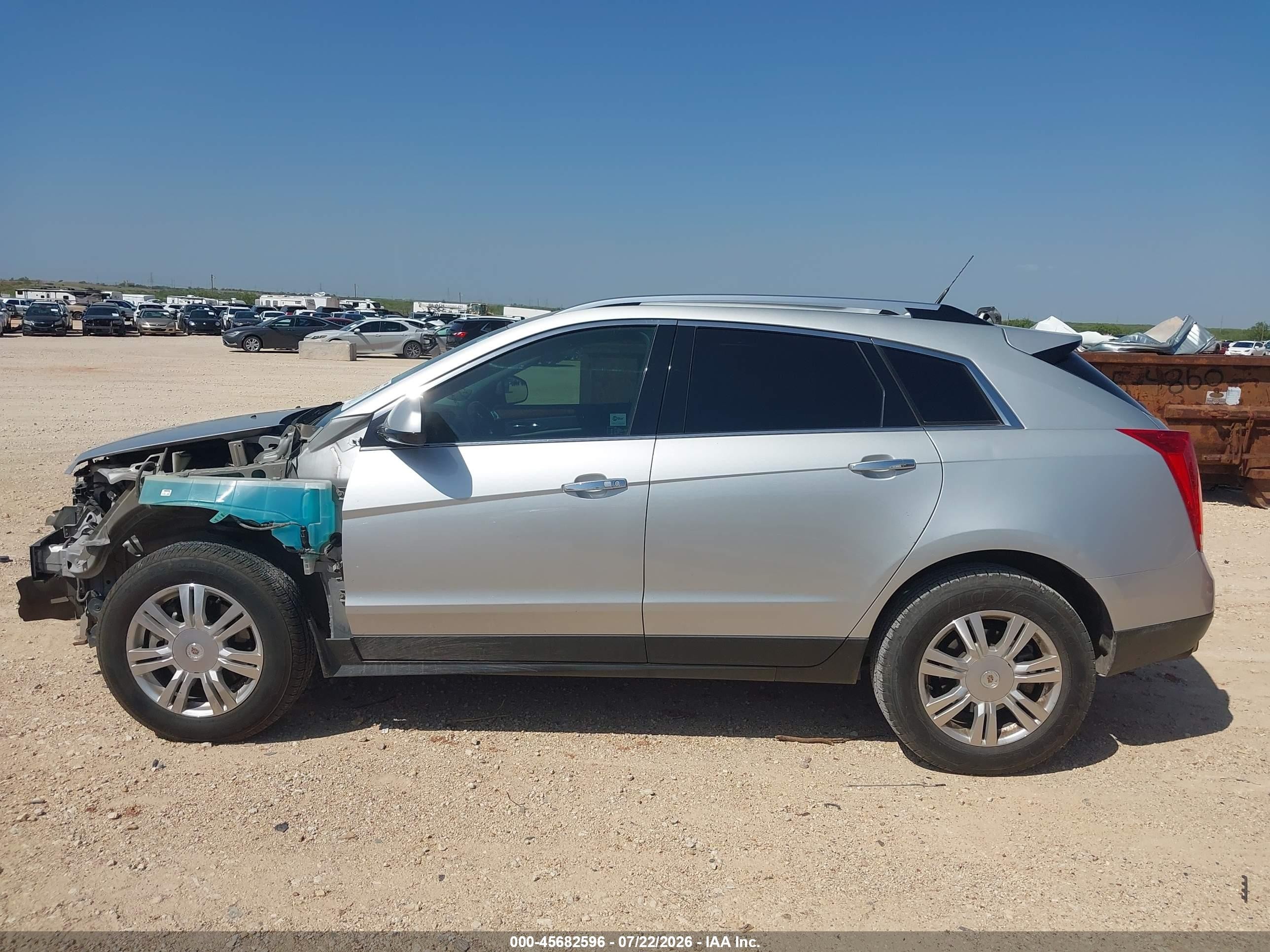 2011 Cadillac Srx Luxury Collection Silver vin: 3GYFNAEY3BS676643