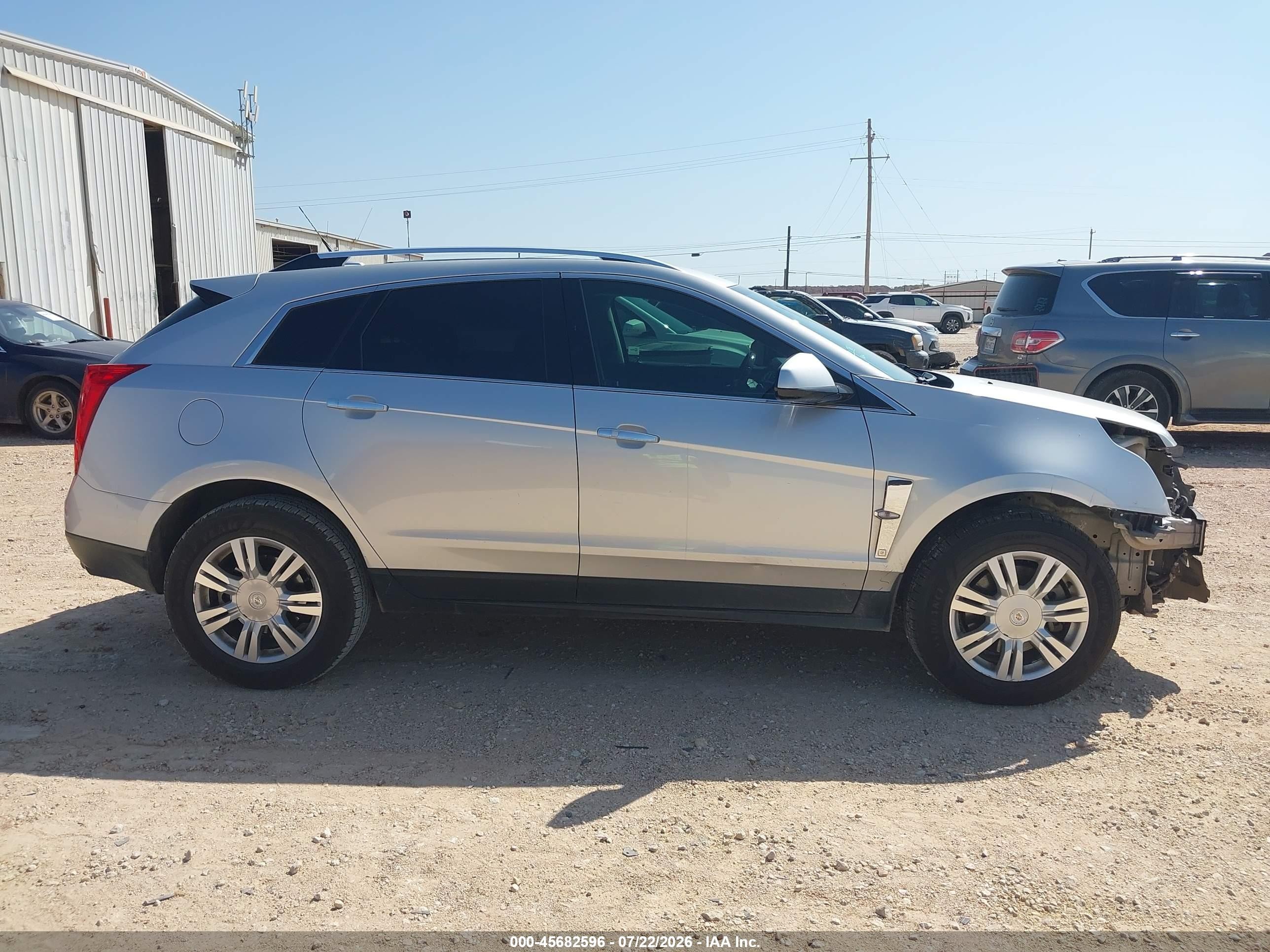 2011 Cadillac Srx Luxury Collection Silver vin: 3GYFNAEY3BS676643