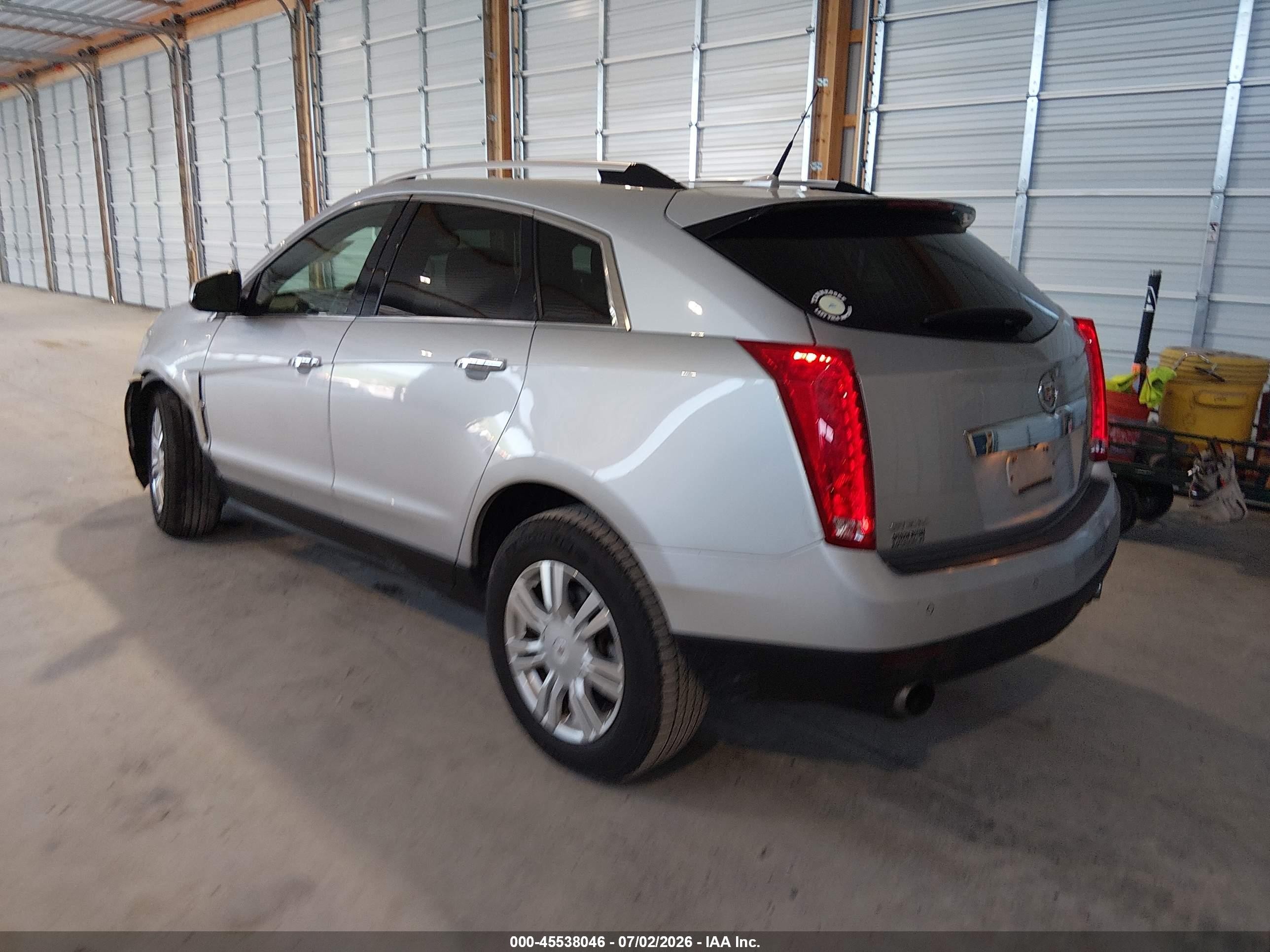 2010 Cadillac Srx Luxury Collection Silver vin: 3GYFNAEY4AS533330