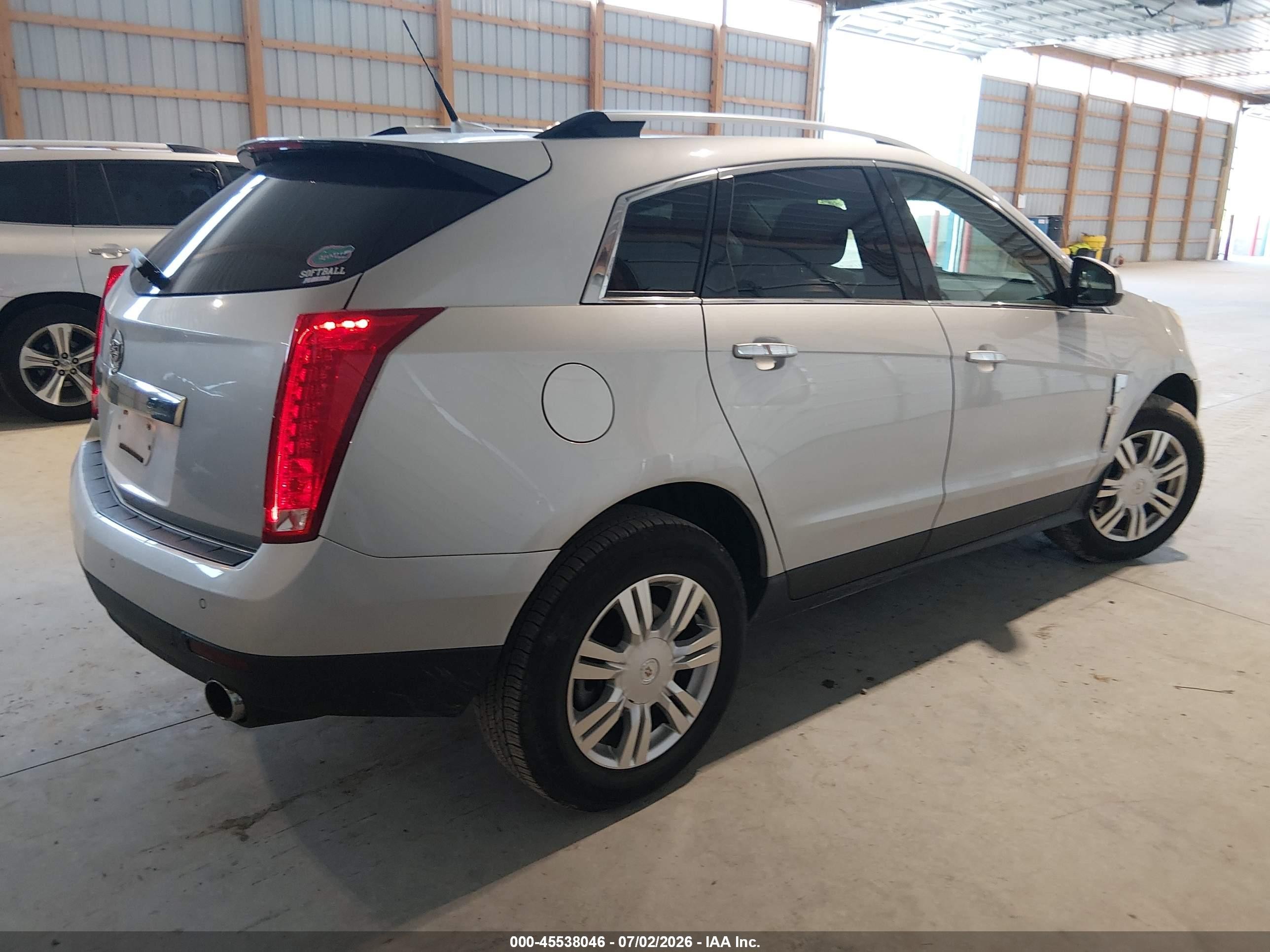 2010 Cadillac Srx Luxury Collection Silver vin: 3GYFNAEY4AS533330