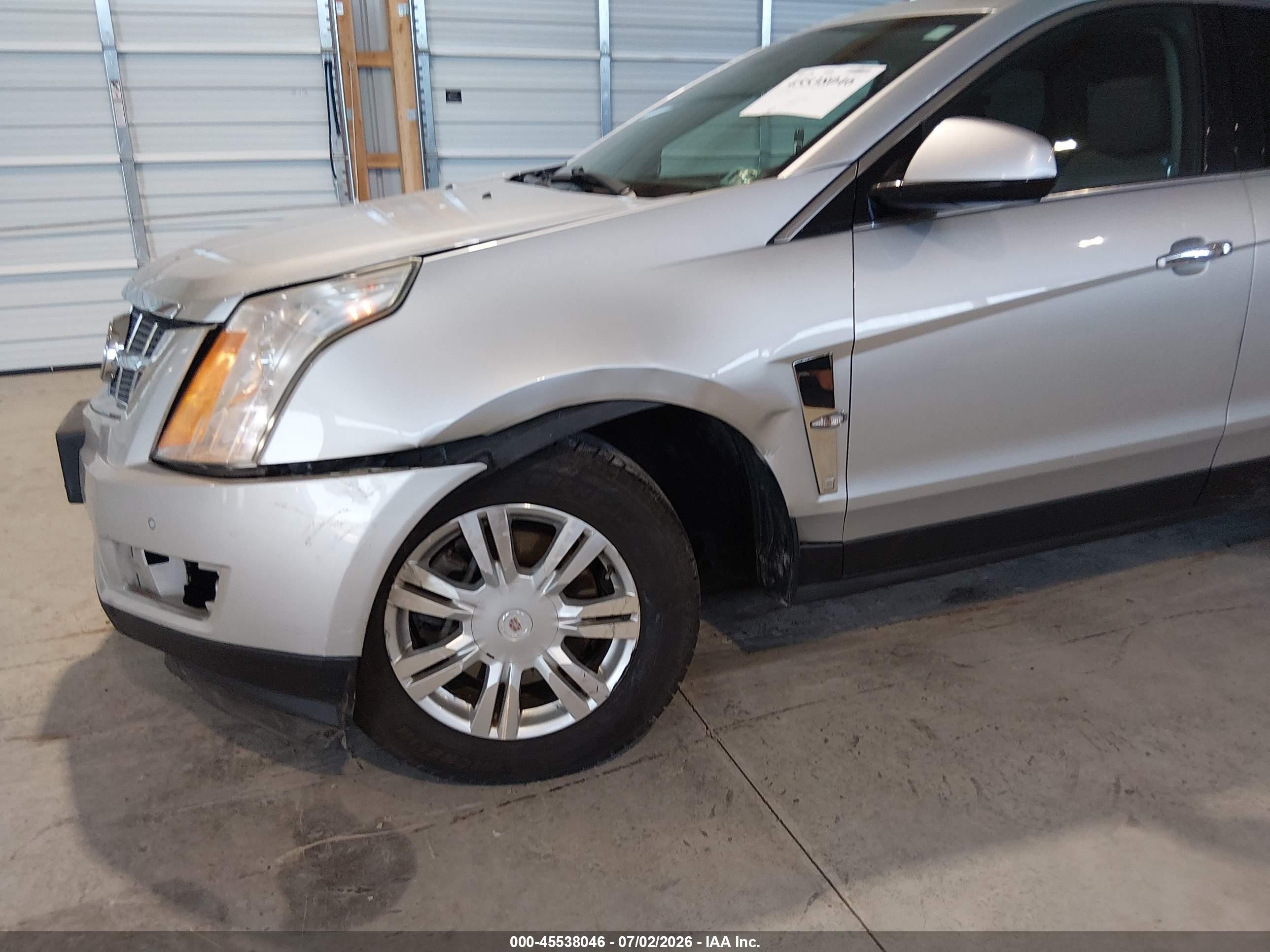2010 Cadillac Srx Luxury Collection Silver vin: 3GYFNAEY4AS533330