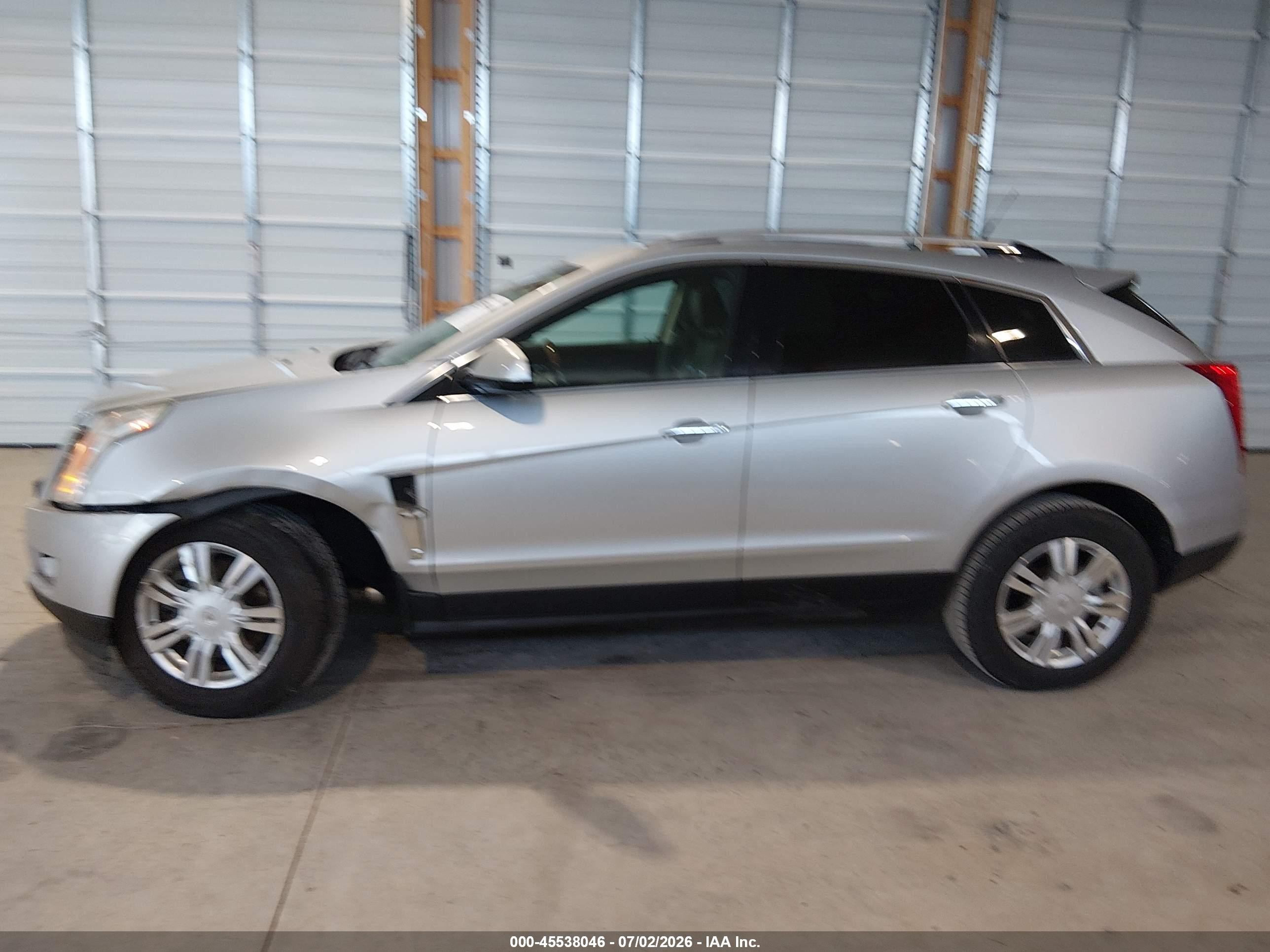 2010 Cadillac Srx Luxury Collection Silver vin: 3GYFNAEY4AS533330