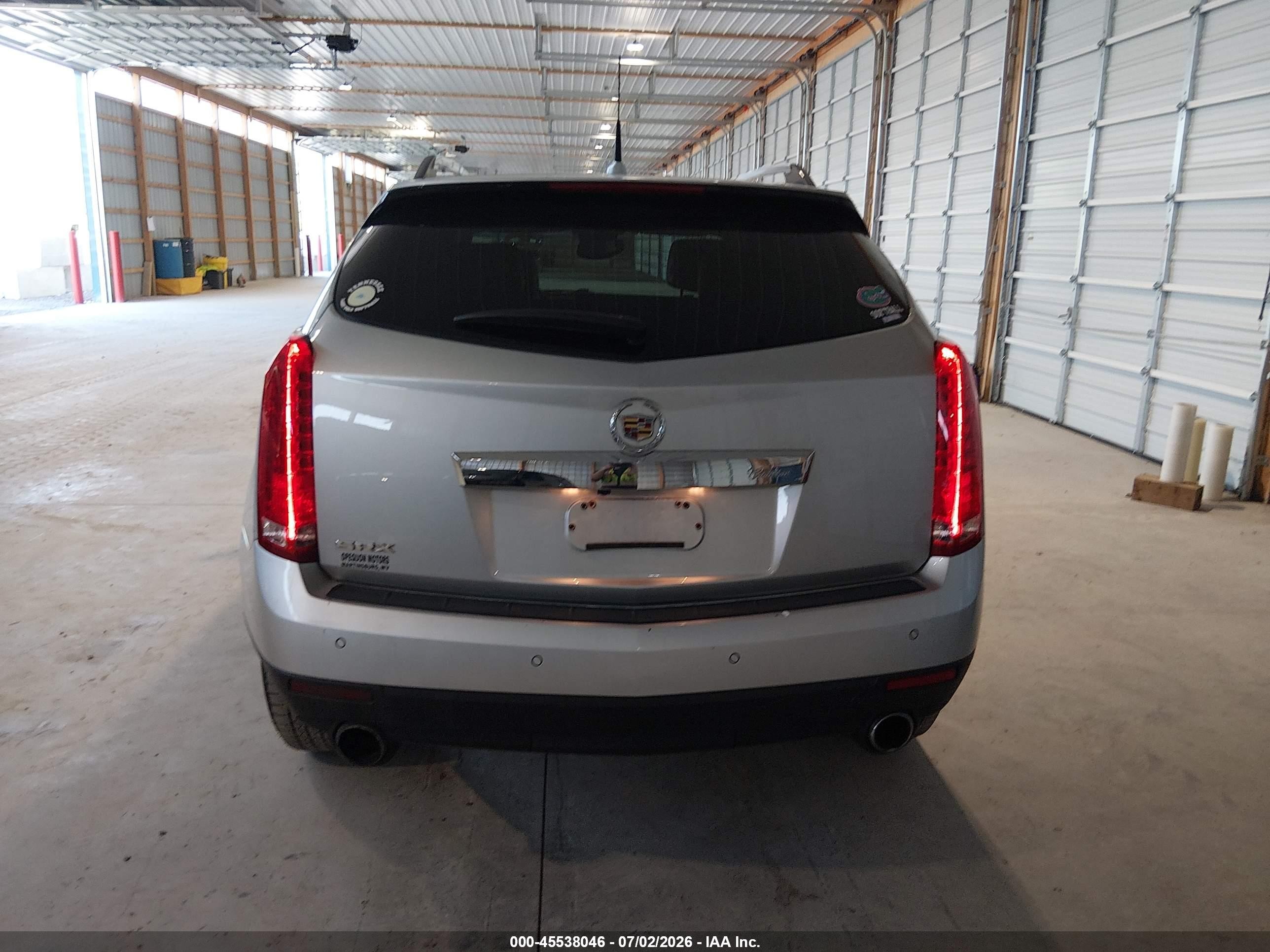 2010 Cadillac Srx Luxury Collection Silver vin: 3GYFNAEY4AS533330