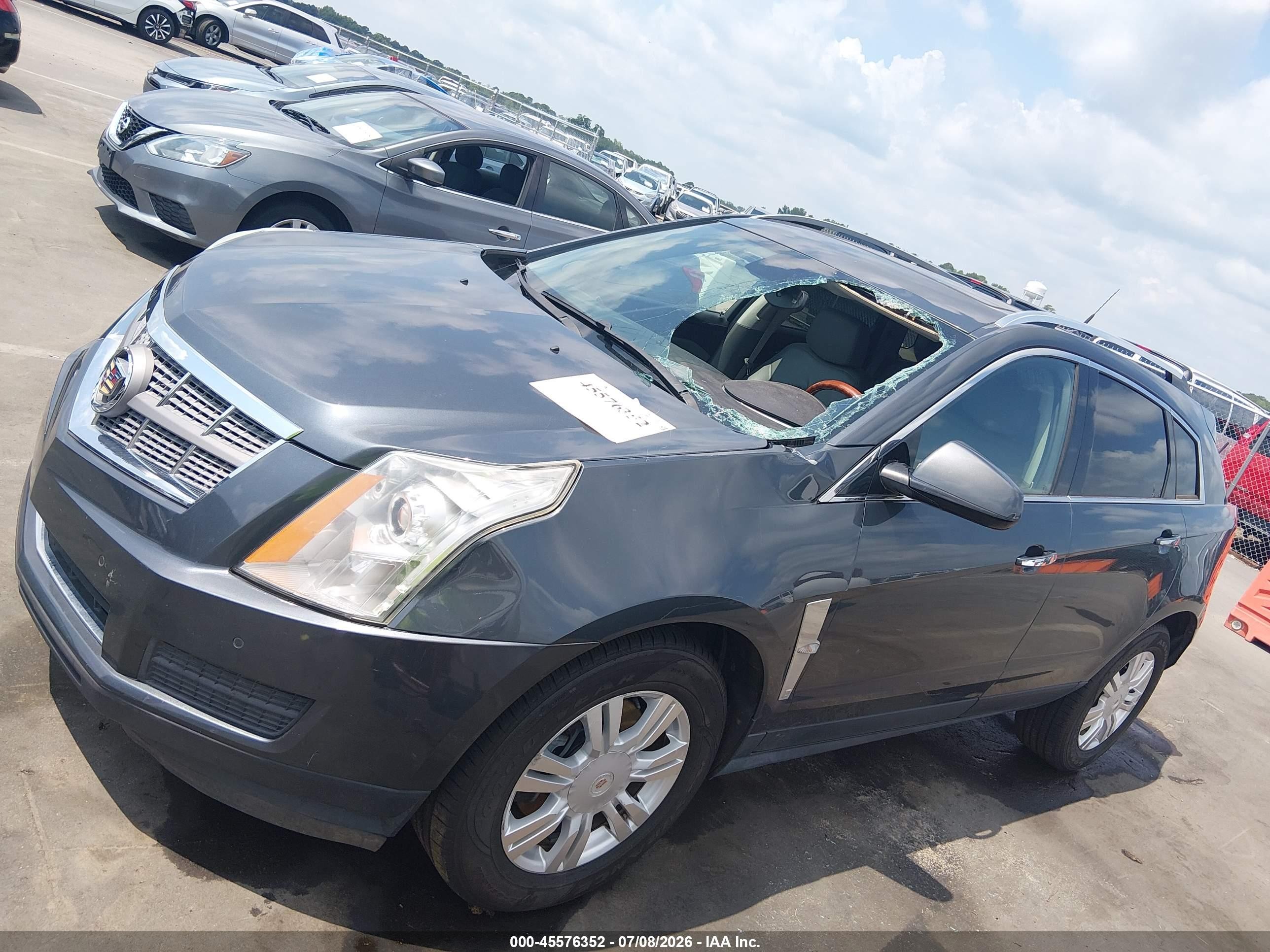 2010 Cadillac Srx Luxury Collection Navy vin: 3GYFNAEY4AS546918