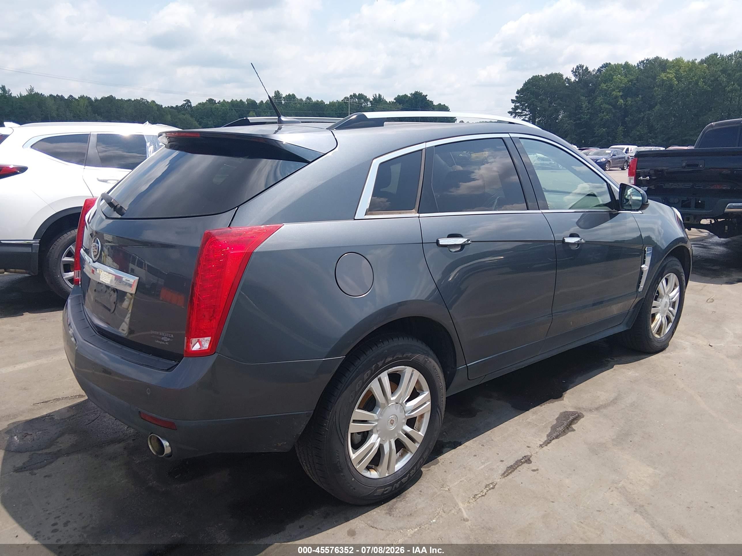 2010 Cadillac Srx Luxury Collection Navy vin: 3GYFNAEY4AS546918