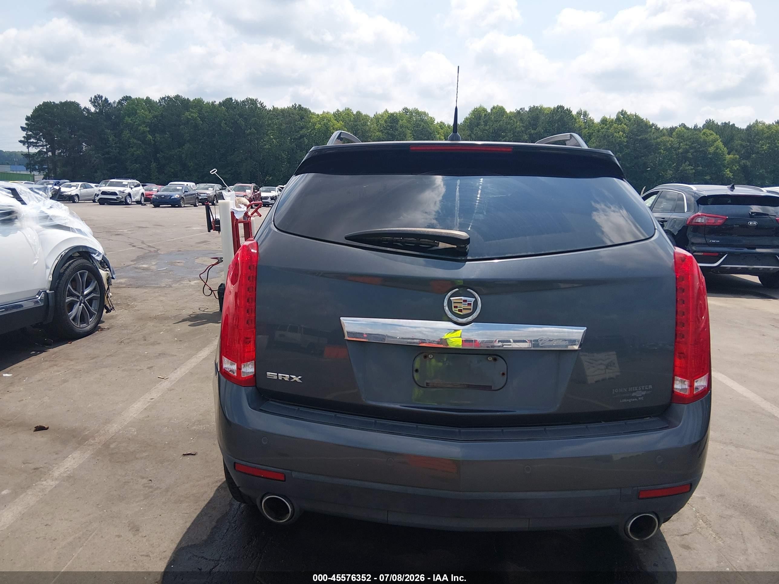 2010 Cadillac Srx Luxury Collection Navy vin: 3GYFNAEY4AS546918